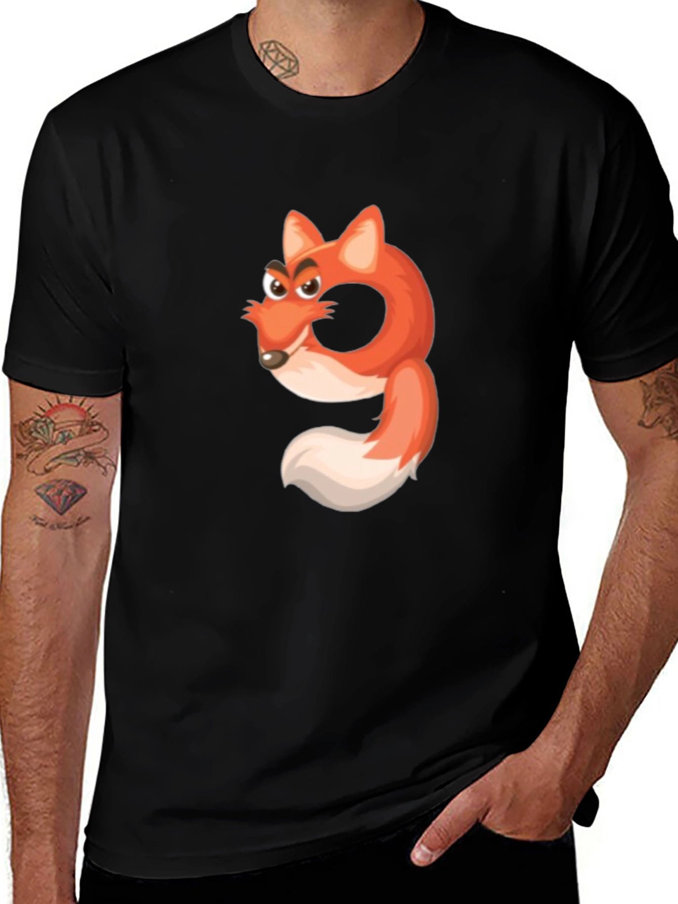 Variant 29 of Fox Number 9 Graphic Tee