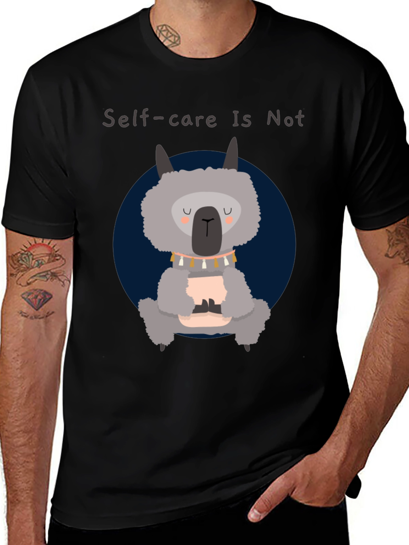 Self-Care Alpaca Graphic Tee