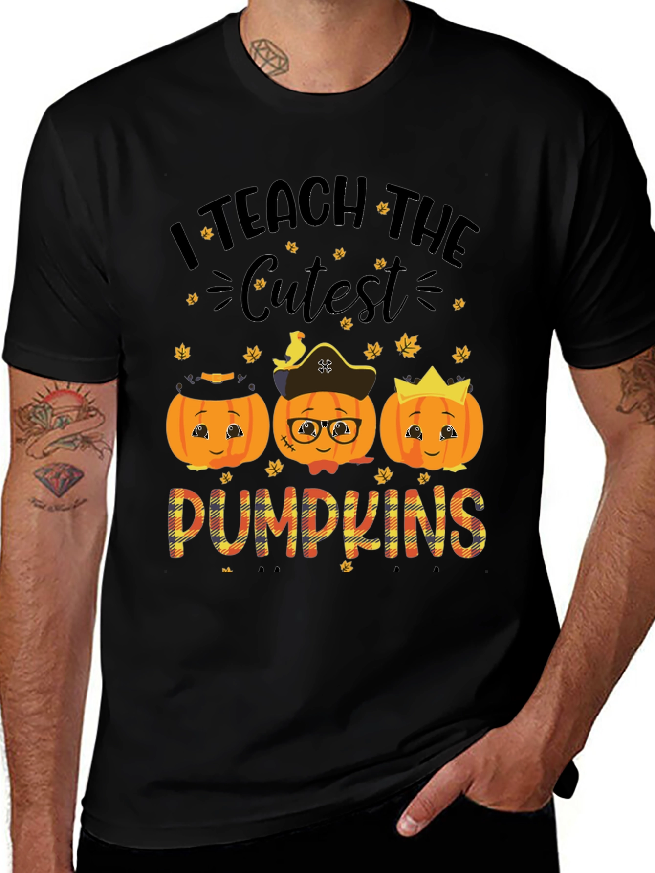 Variant 5 of I Teach The Cutest Pumpkins T-Shirt