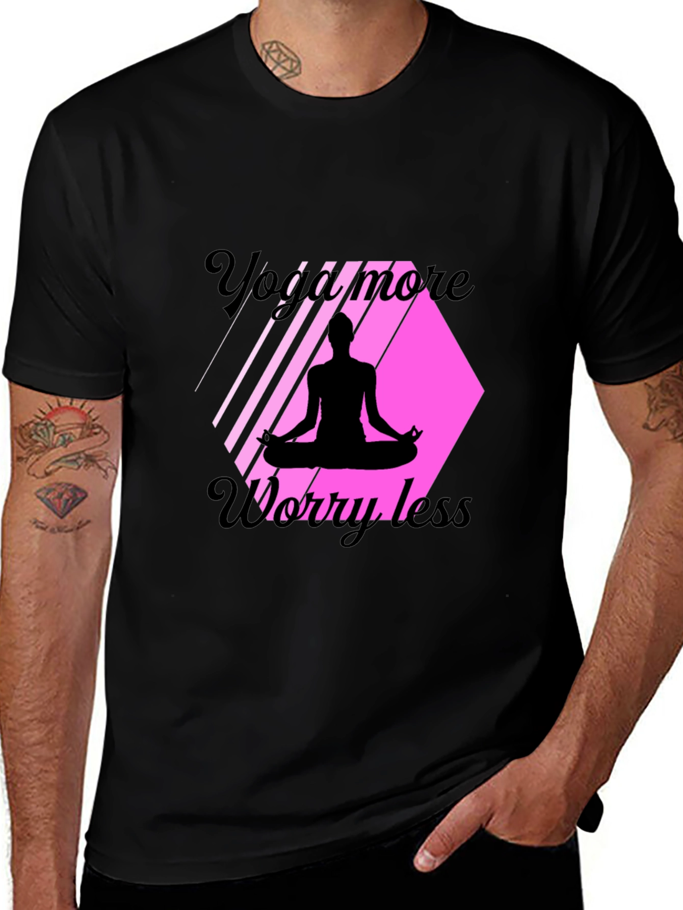 Variant 18 of Yoga More Worry Less T-Shirt