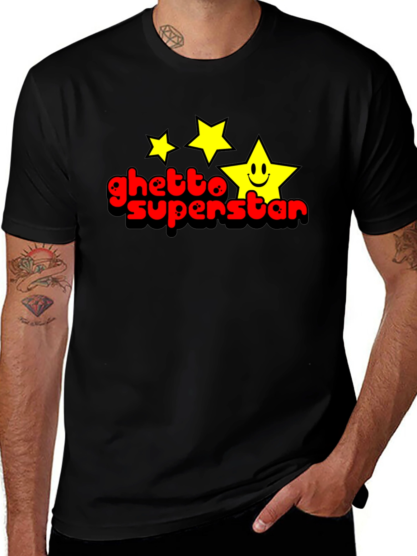 Variant 4 of Ghetto Superstar Graphic Tee
