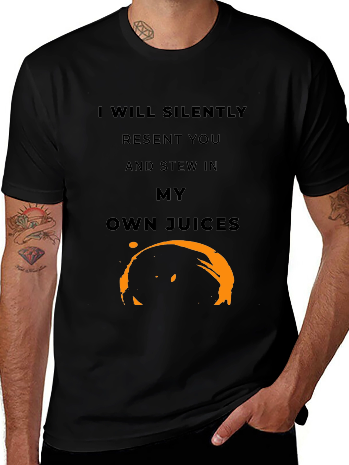 Black Stew in My Own Juices Graphic Tee main image