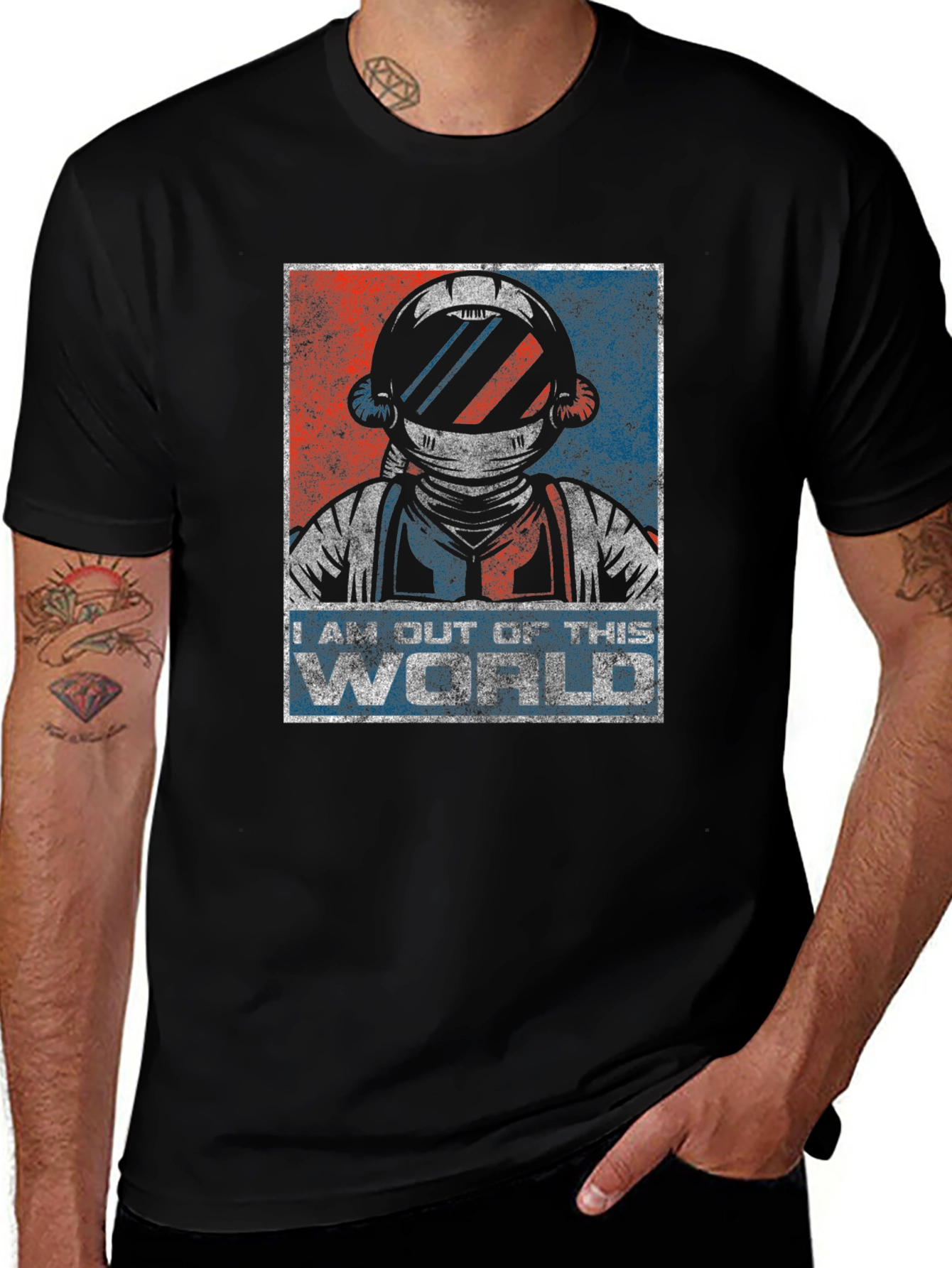 Variant 25 of Out of This World Astronaut Graphic T-Shirt