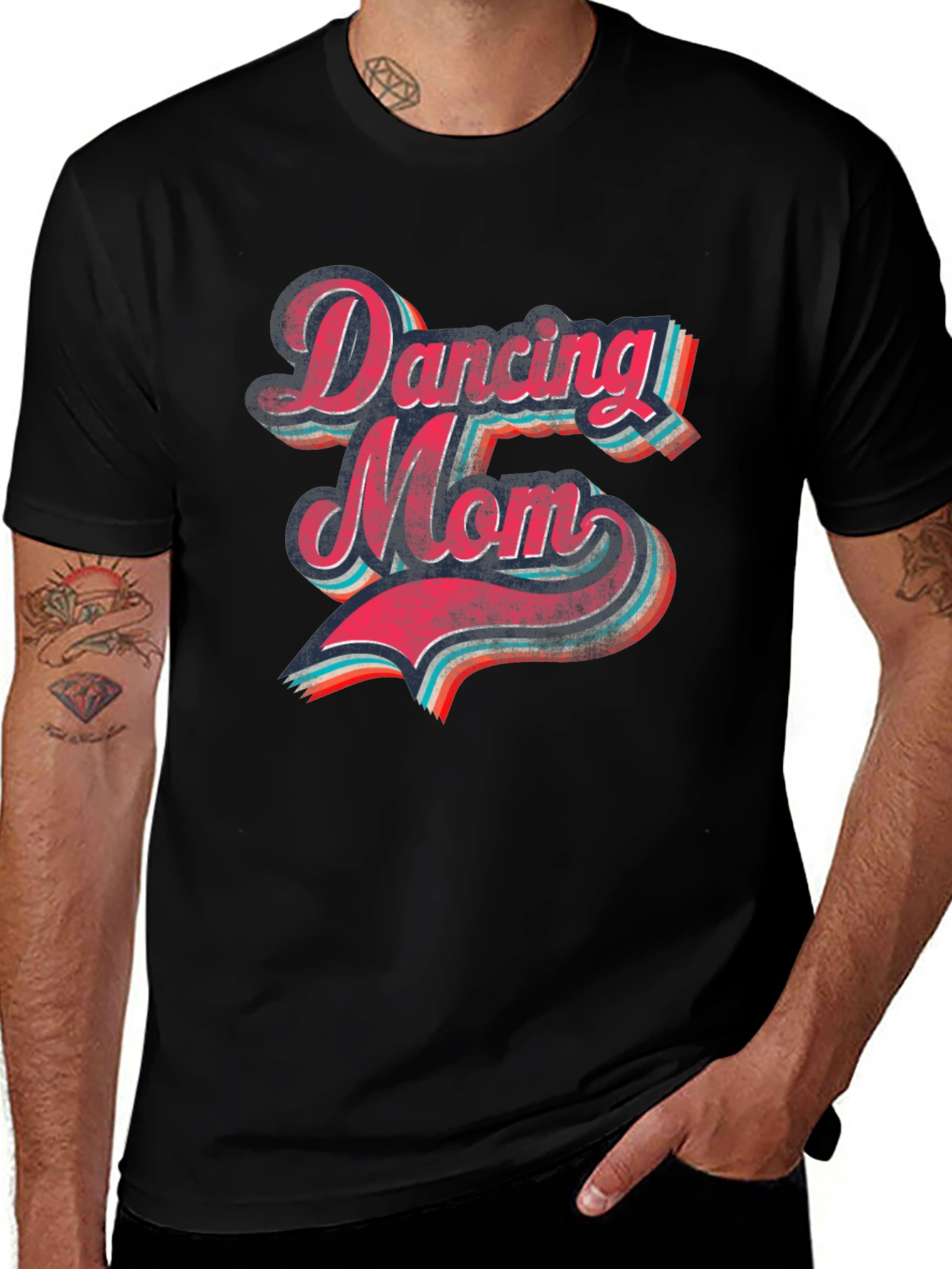 Variant 7 of Dancing Mom Retro Graphic Tee