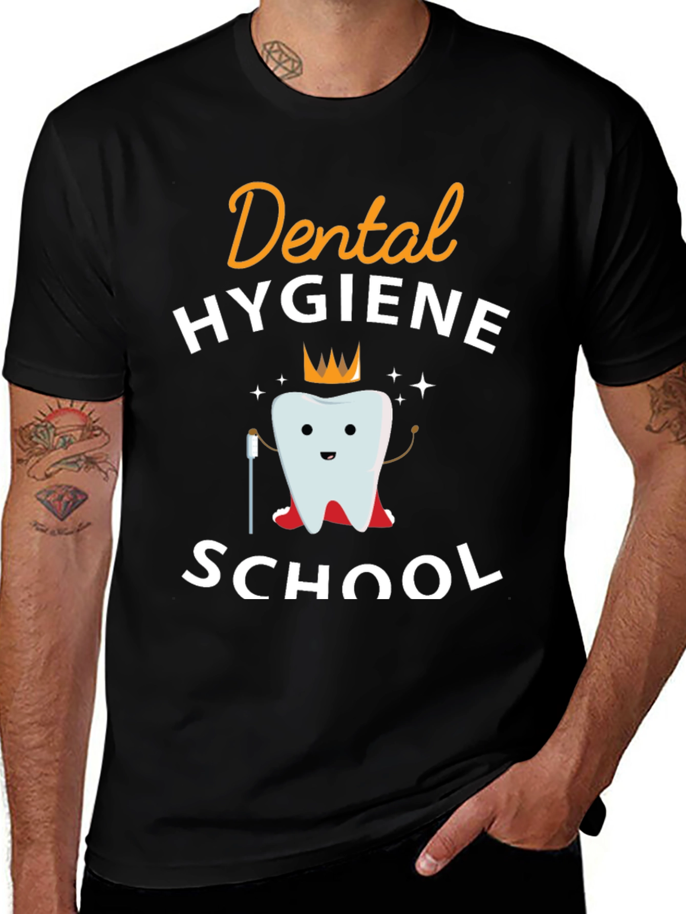 Variant 14 of Dental Hygiene School Graphic Tee