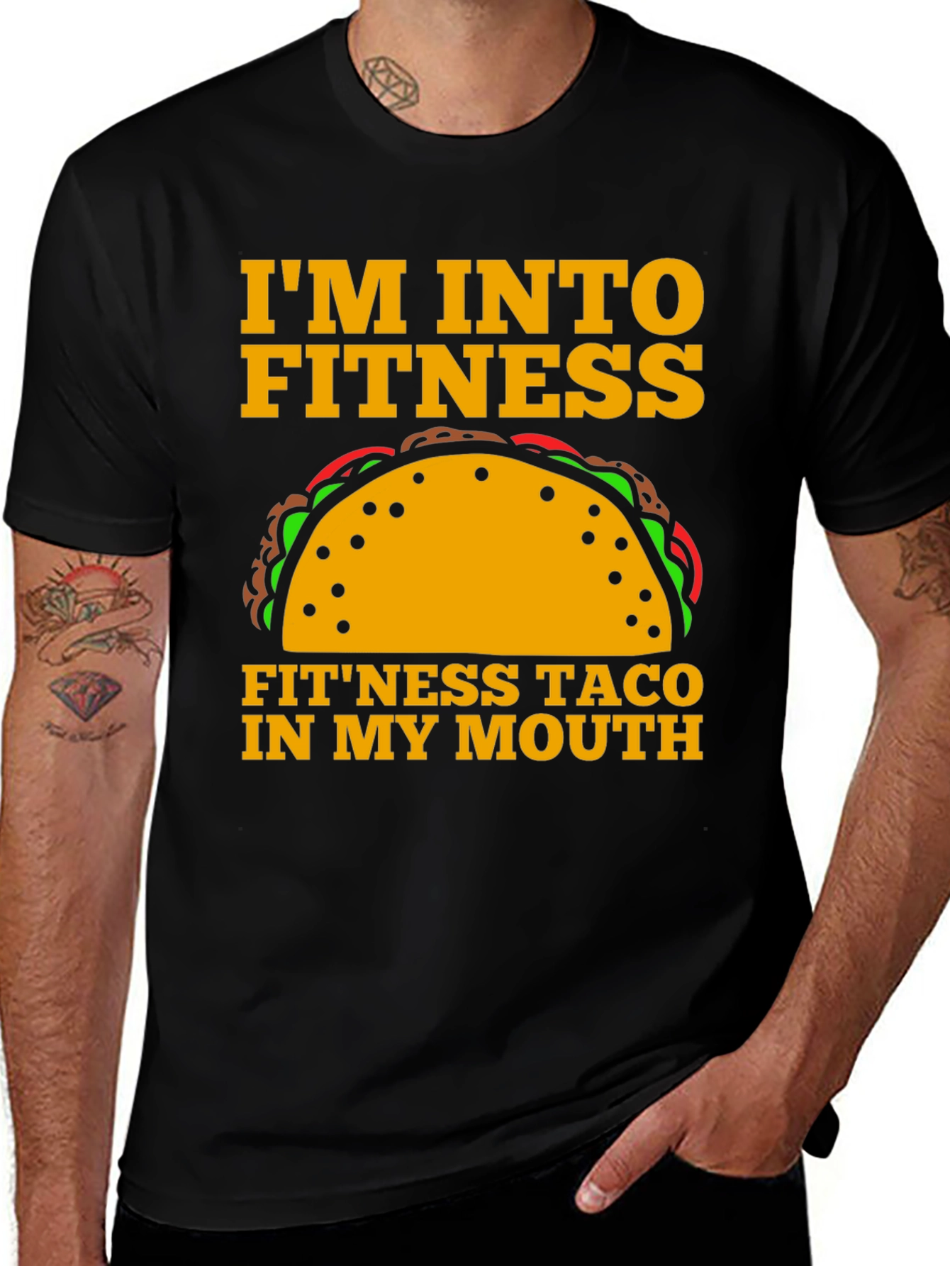 Variant 29 of Fitness Taco T-Shirt - Funny Gym Workout Tee