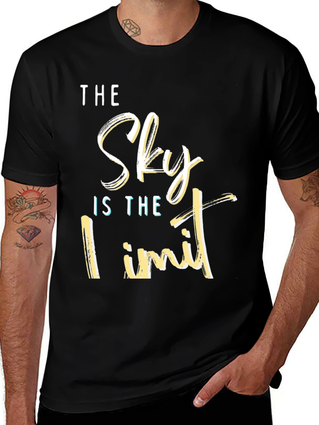 Variant 29 of Sky is the Limit Graphic T-Shirt