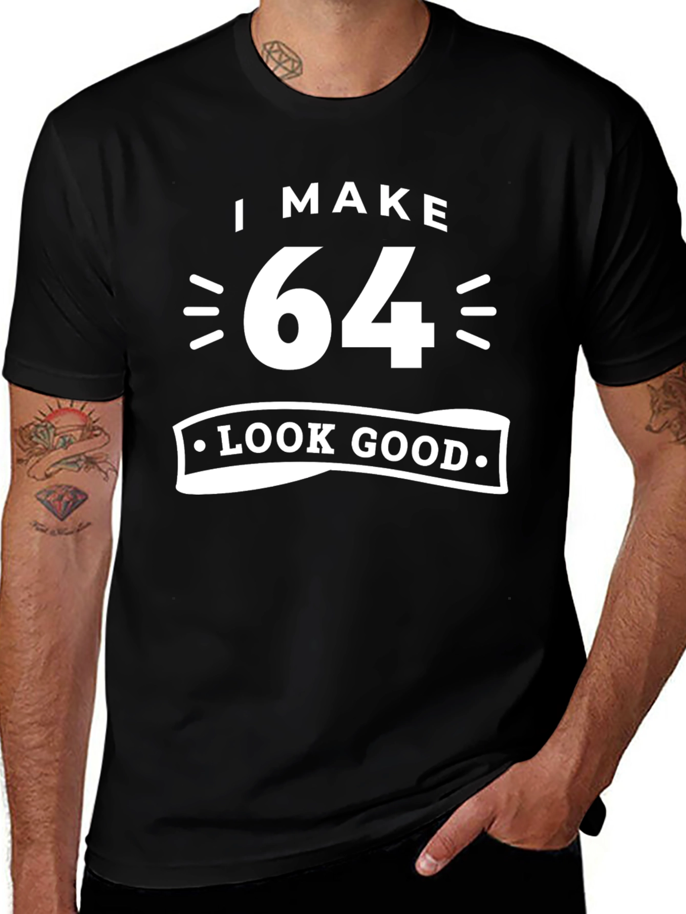 Variant 5 of I Make 64 Look Good T-Shirt