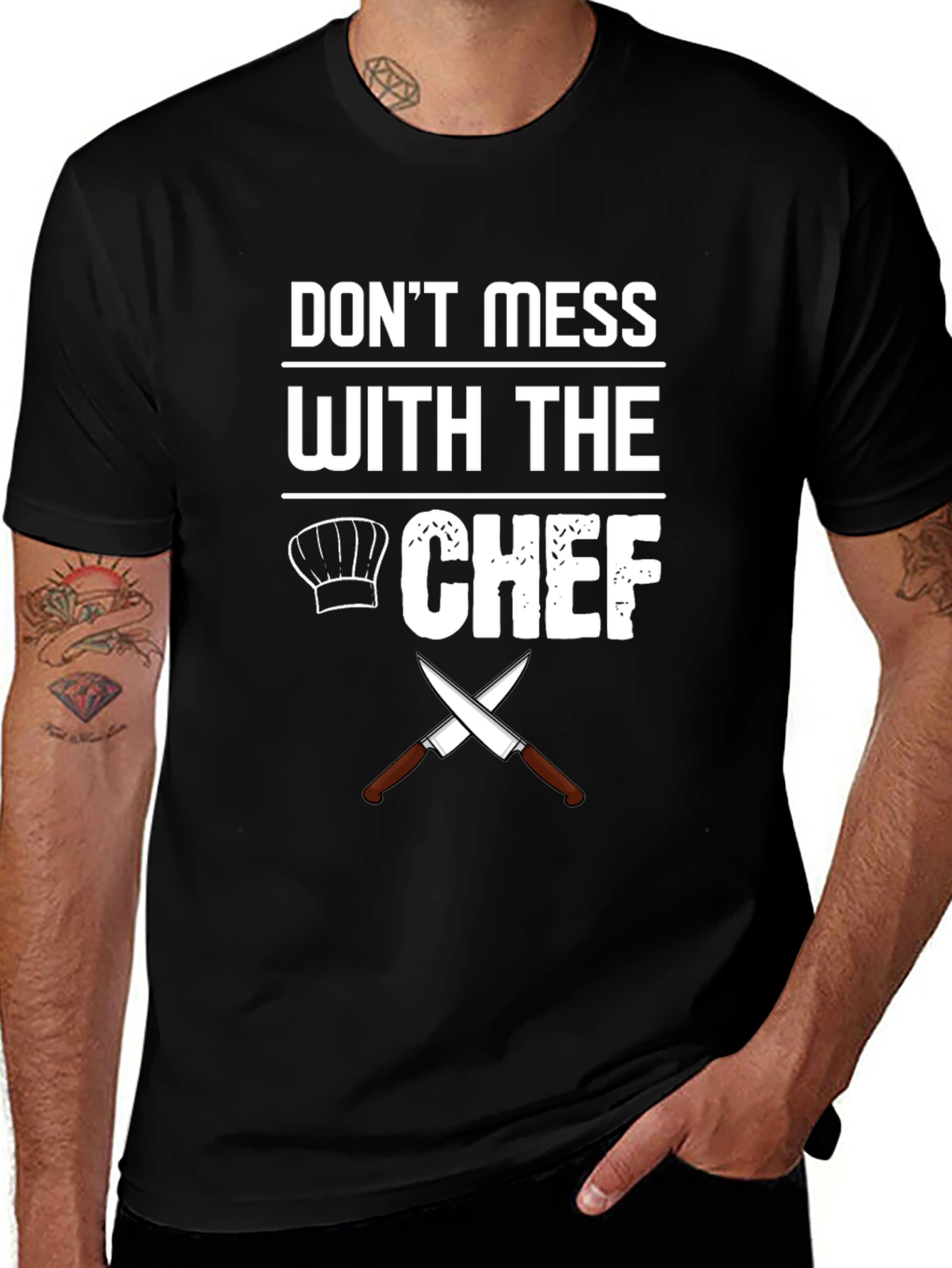 Variant 3 of Don't Mess With The Chef Graphic T-Shirt