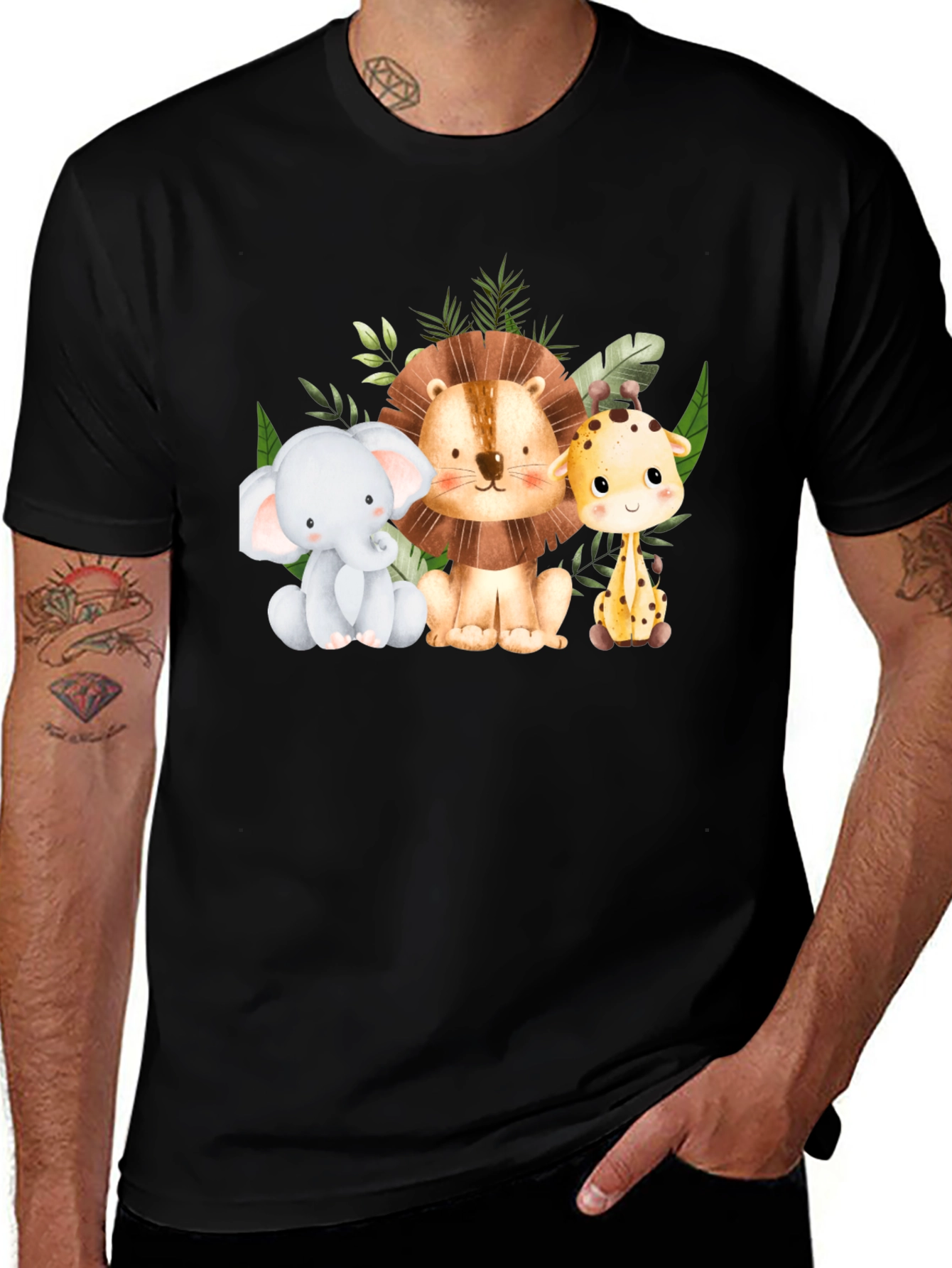 Variant 26 of Cute Jungle Animal T-Shirt