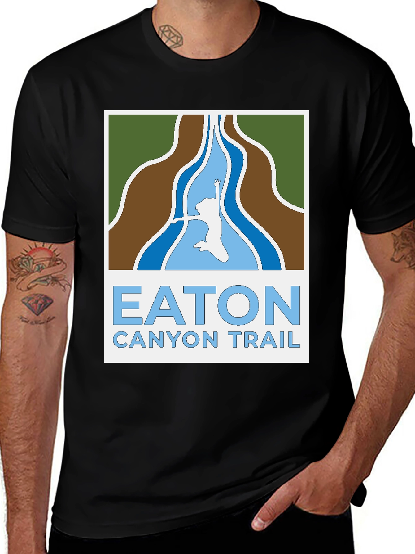 Eaton Canyon Trail T-Shirt - Nature Hiking Apparel