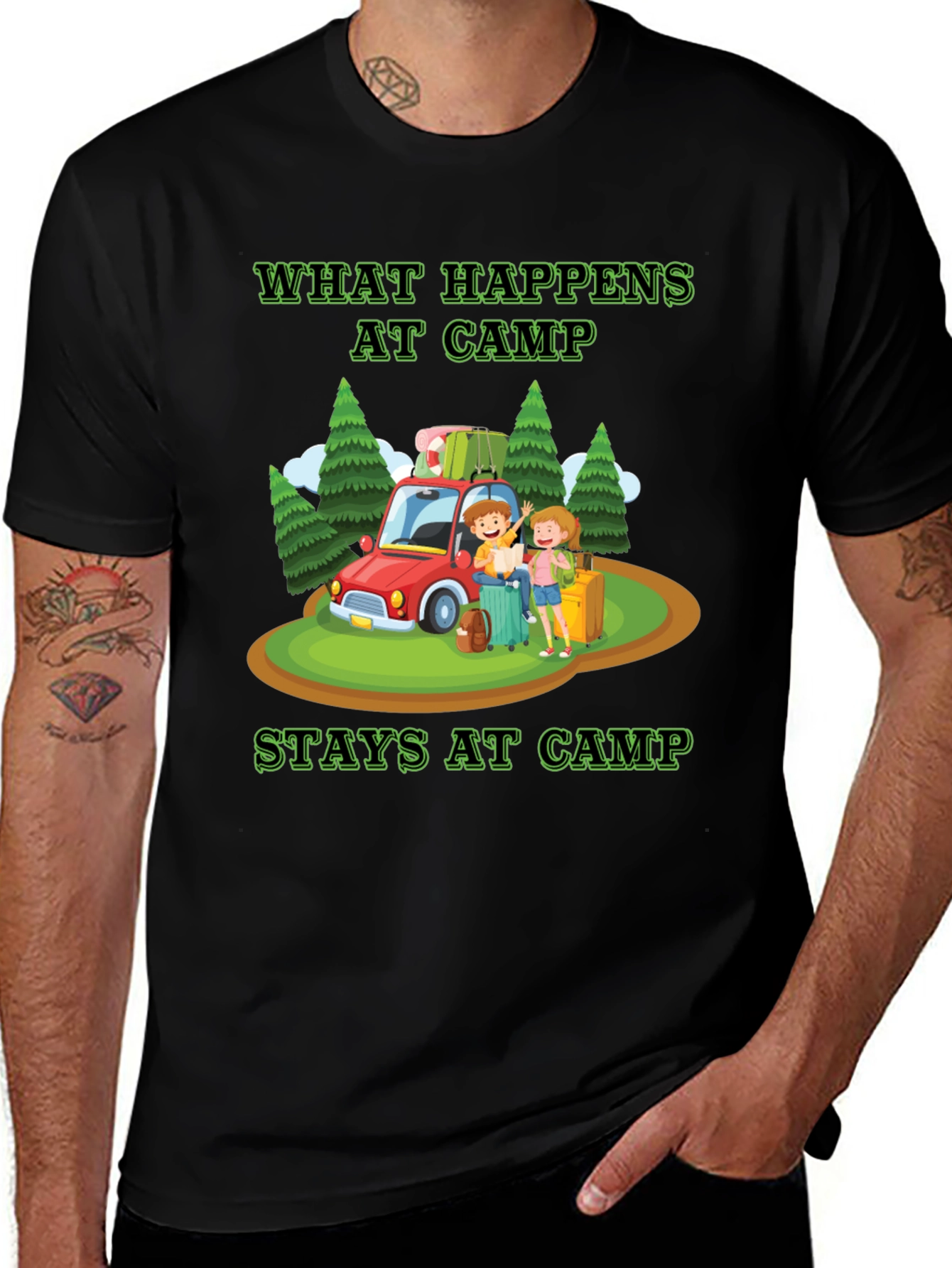 Variant 8 of What Happens at Camp T-Shirt