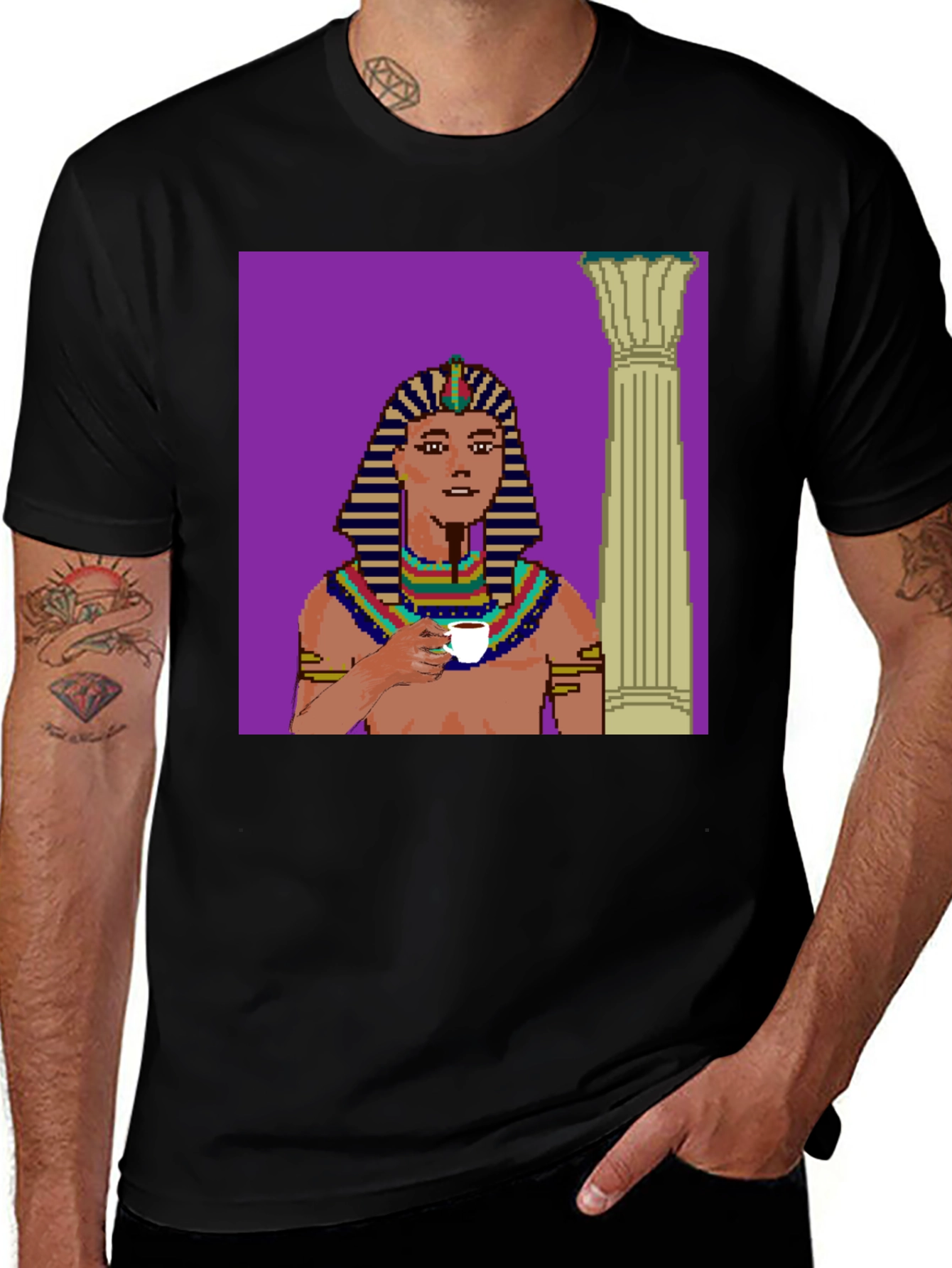 Pharaoh Coffee Break T-Shirt