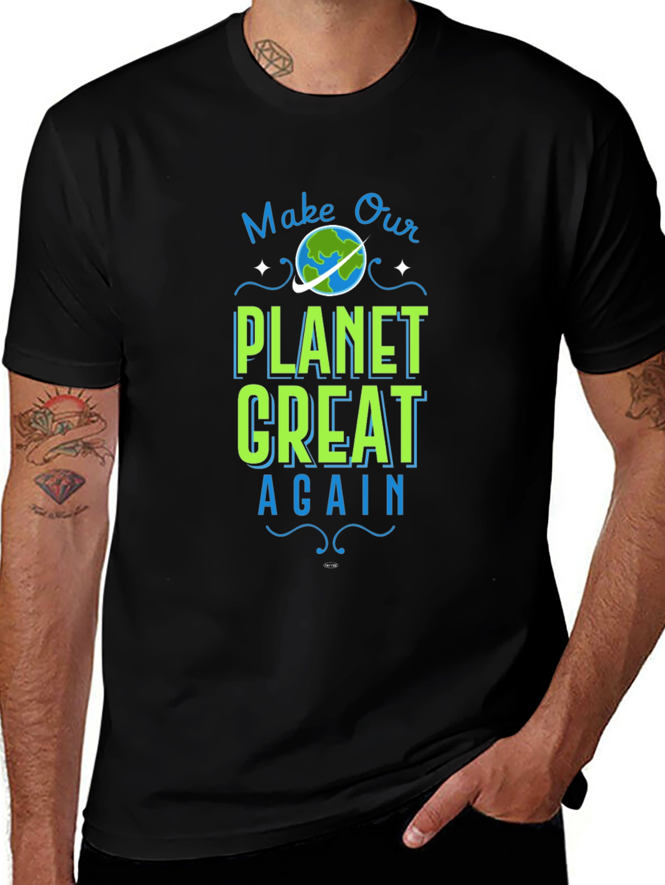 Variant 13 of Make Our Planet Great Again Graphic Tee