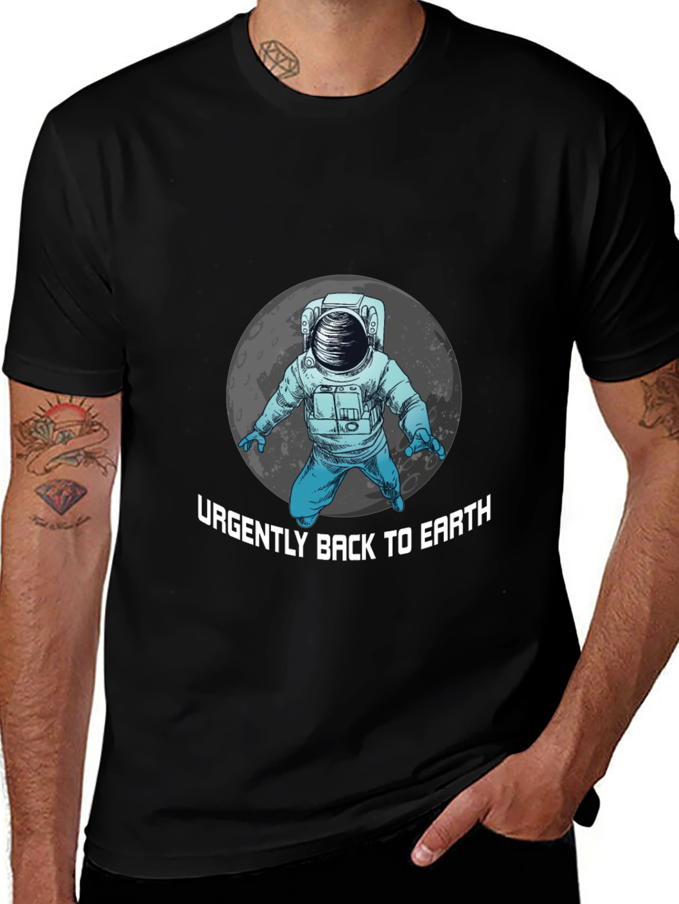 Variant 29 of Urgently Back to Earth Graphic T-Shirt