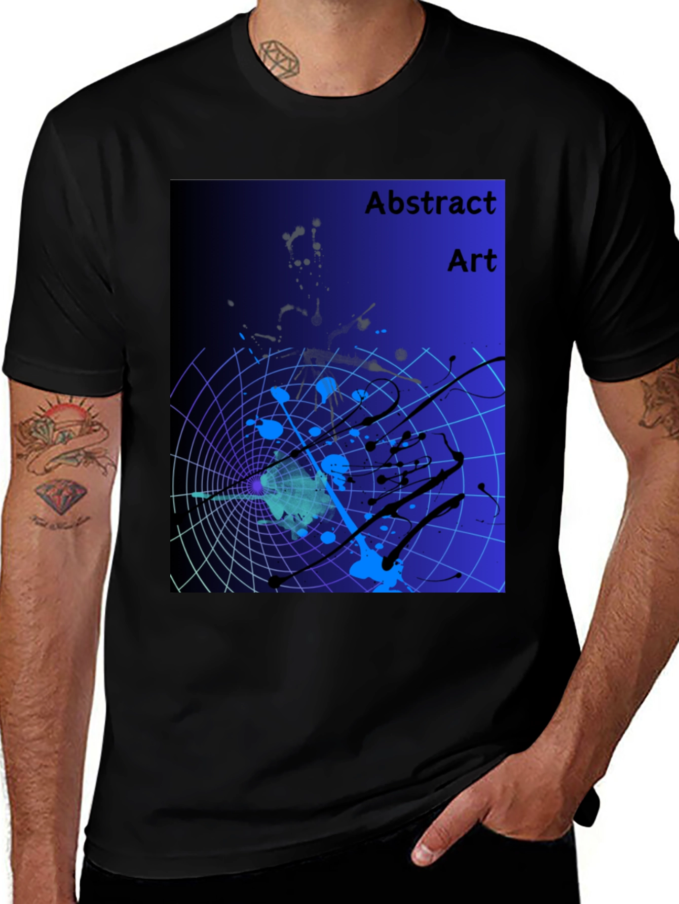 Variant 23 of Abstract Art T-Shirt - Modern Graphic Tee
