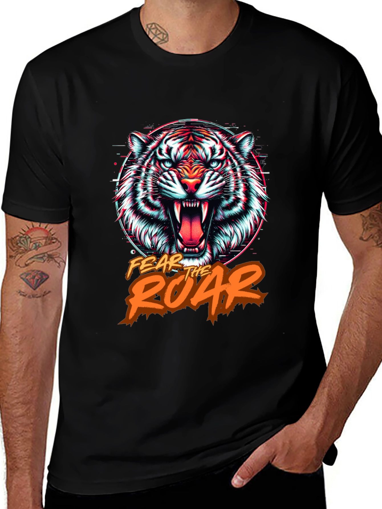 Variant 12 of Fear the Roar Tiger Graphic T-Shirt