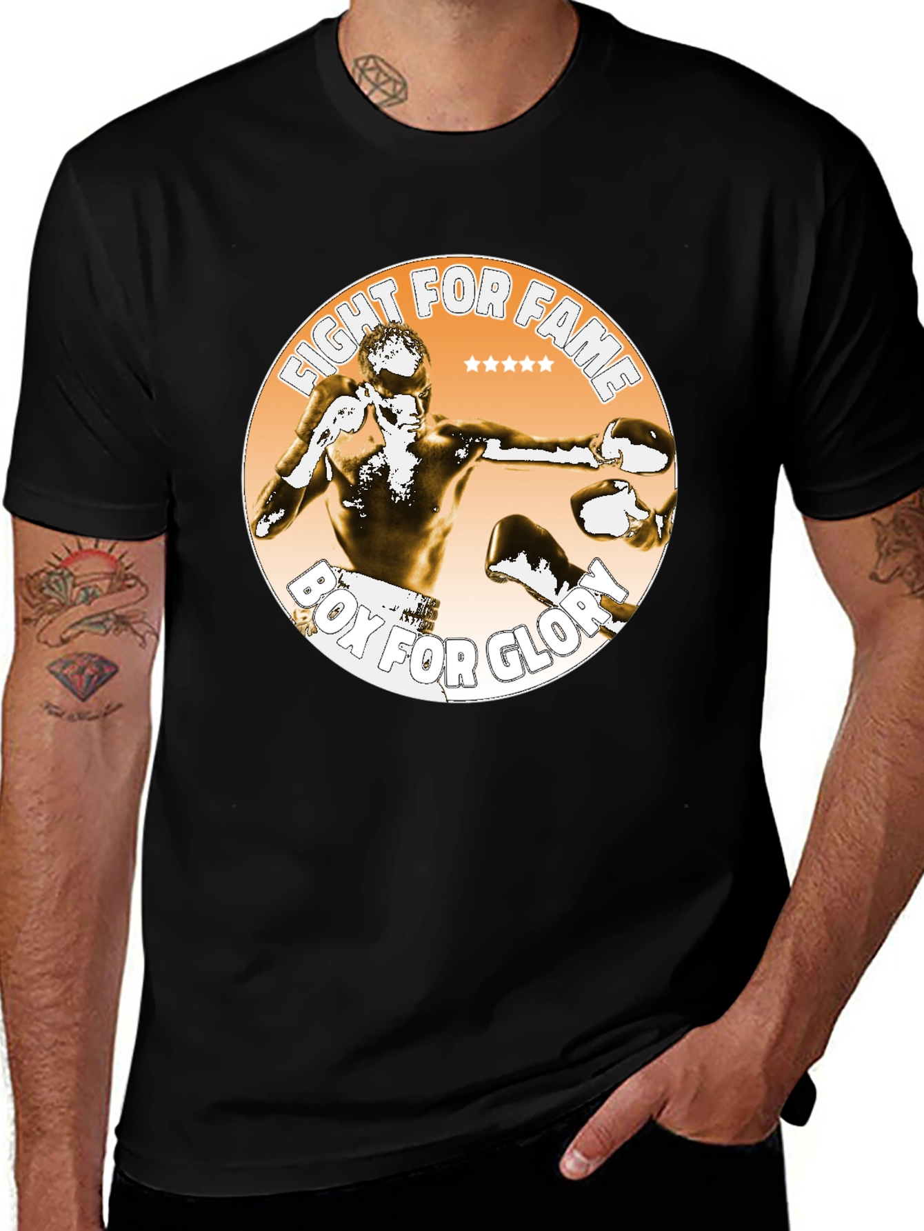 Variant 7 of Fight for Fame Boxer T-Shirt