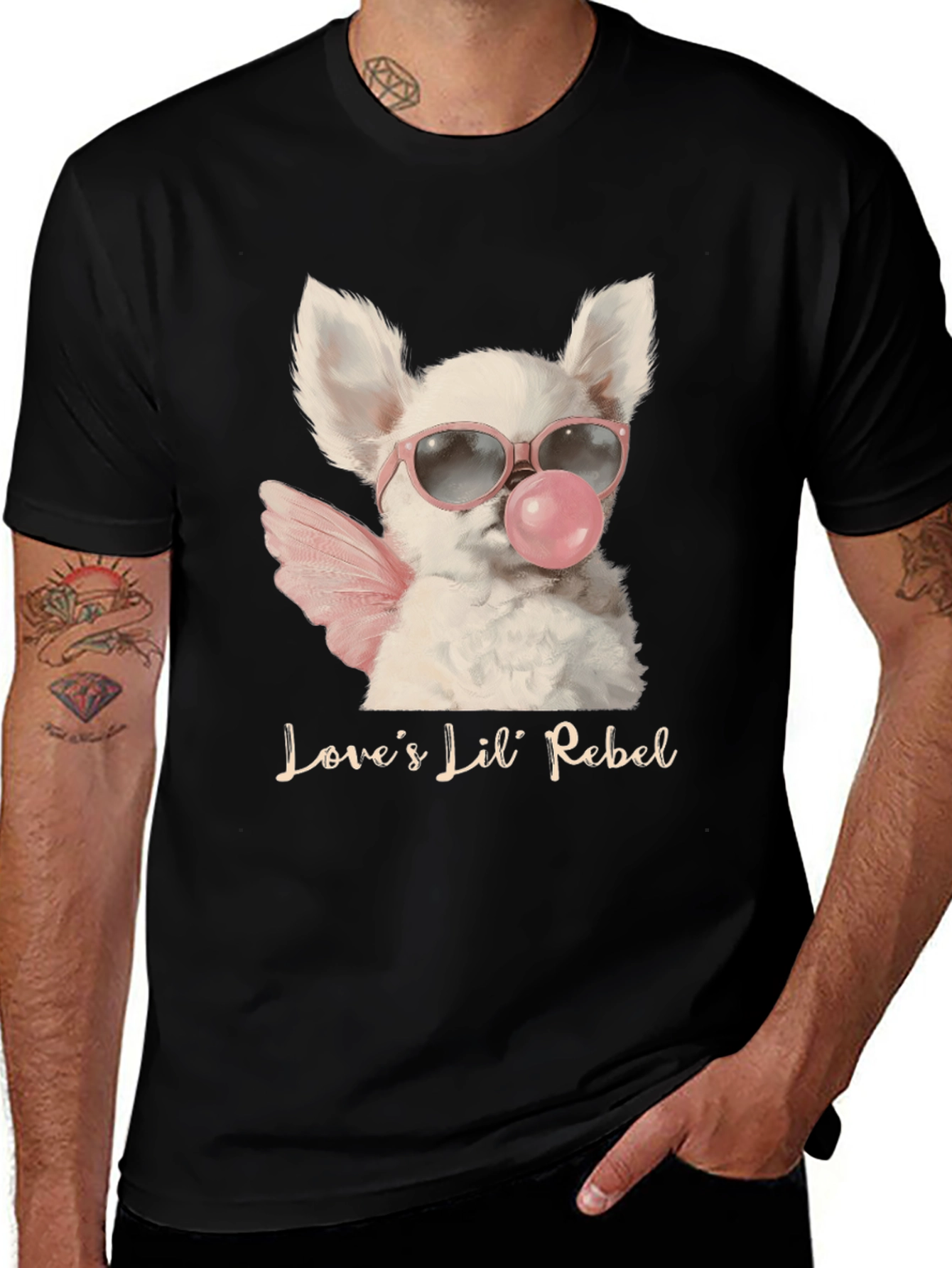 Variant 7 of Lil' Rebel Dog T-Shirt