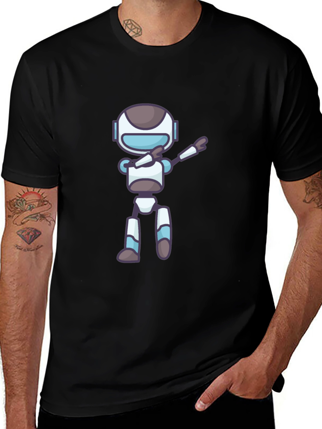 Variant 9 of Robot Dab T-Shirt - Funky & Cool