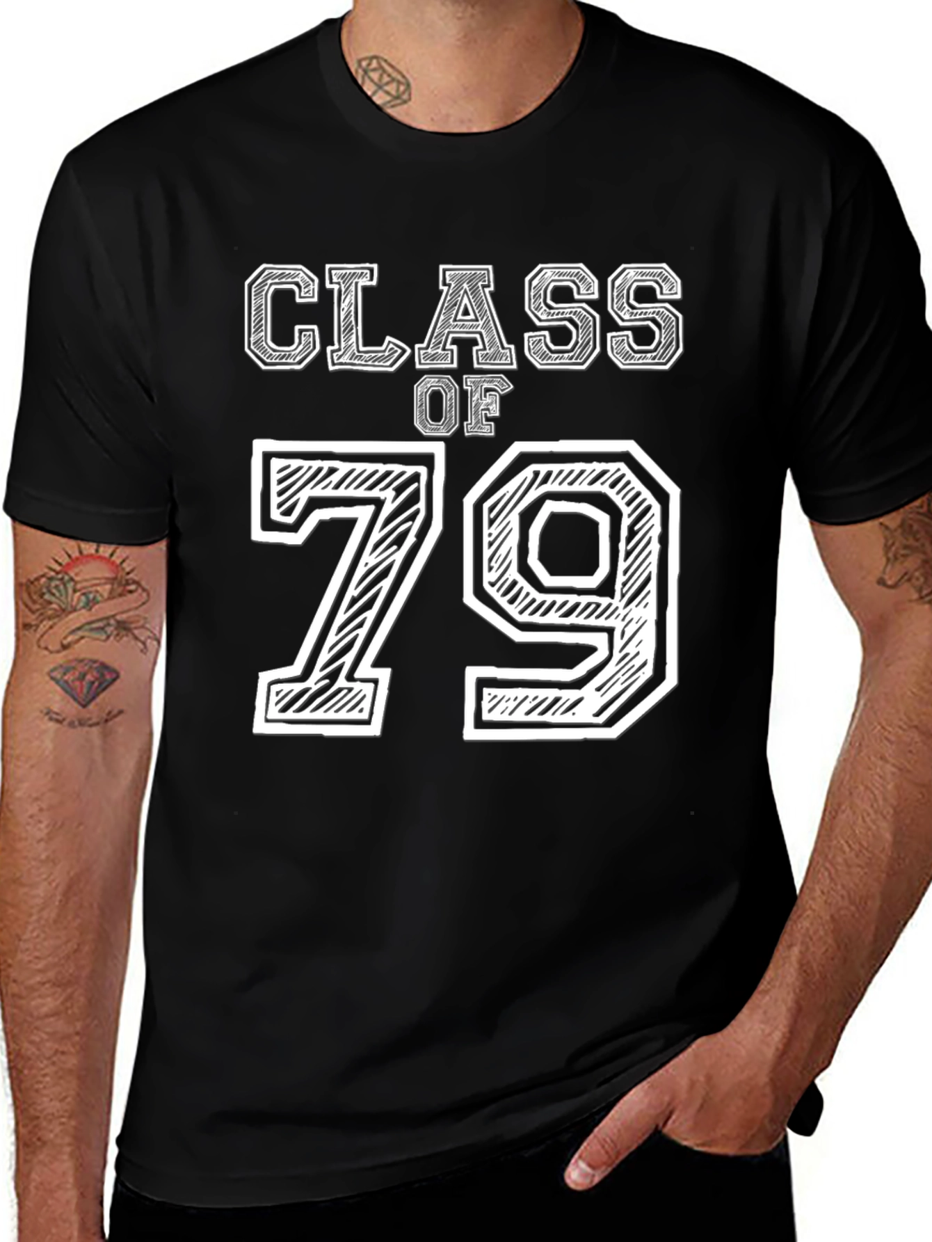 Variant 27 of Class of 79 T-Shirt - Vintage Style!