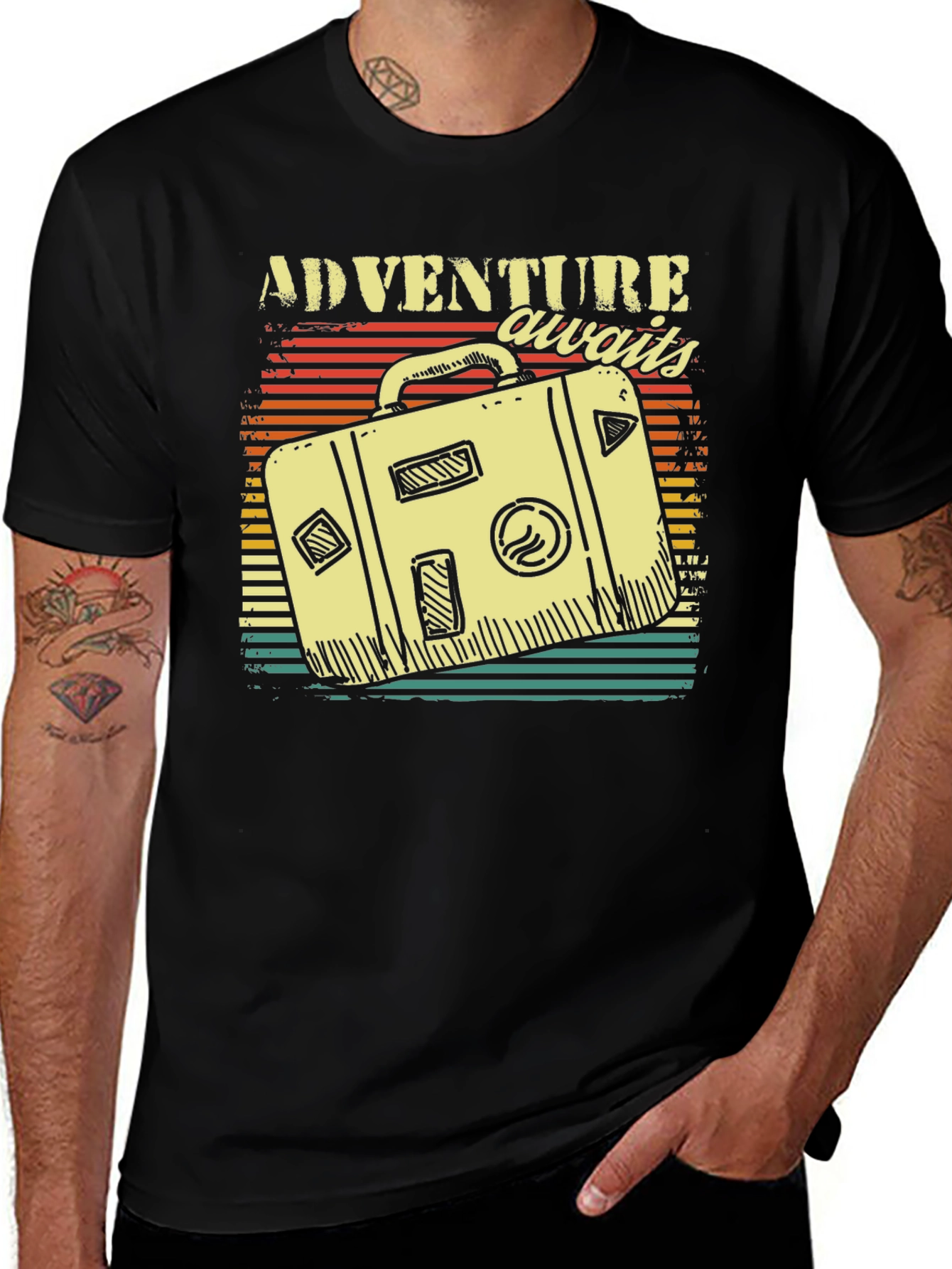 Variant 4 of Adventure Awaits Graphic T-Shirt