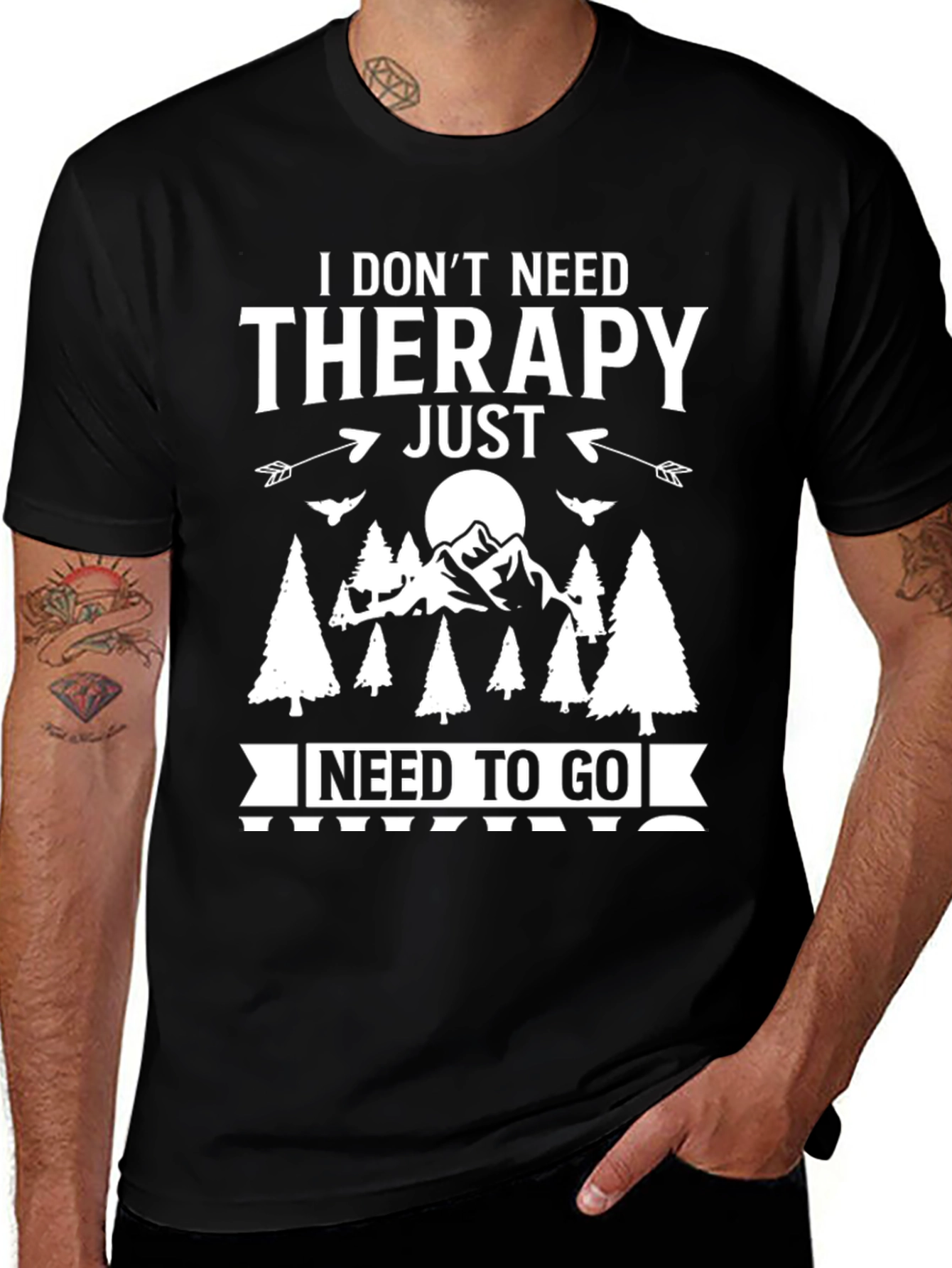 Variant 14 of Therapy Hiking T-Shirt