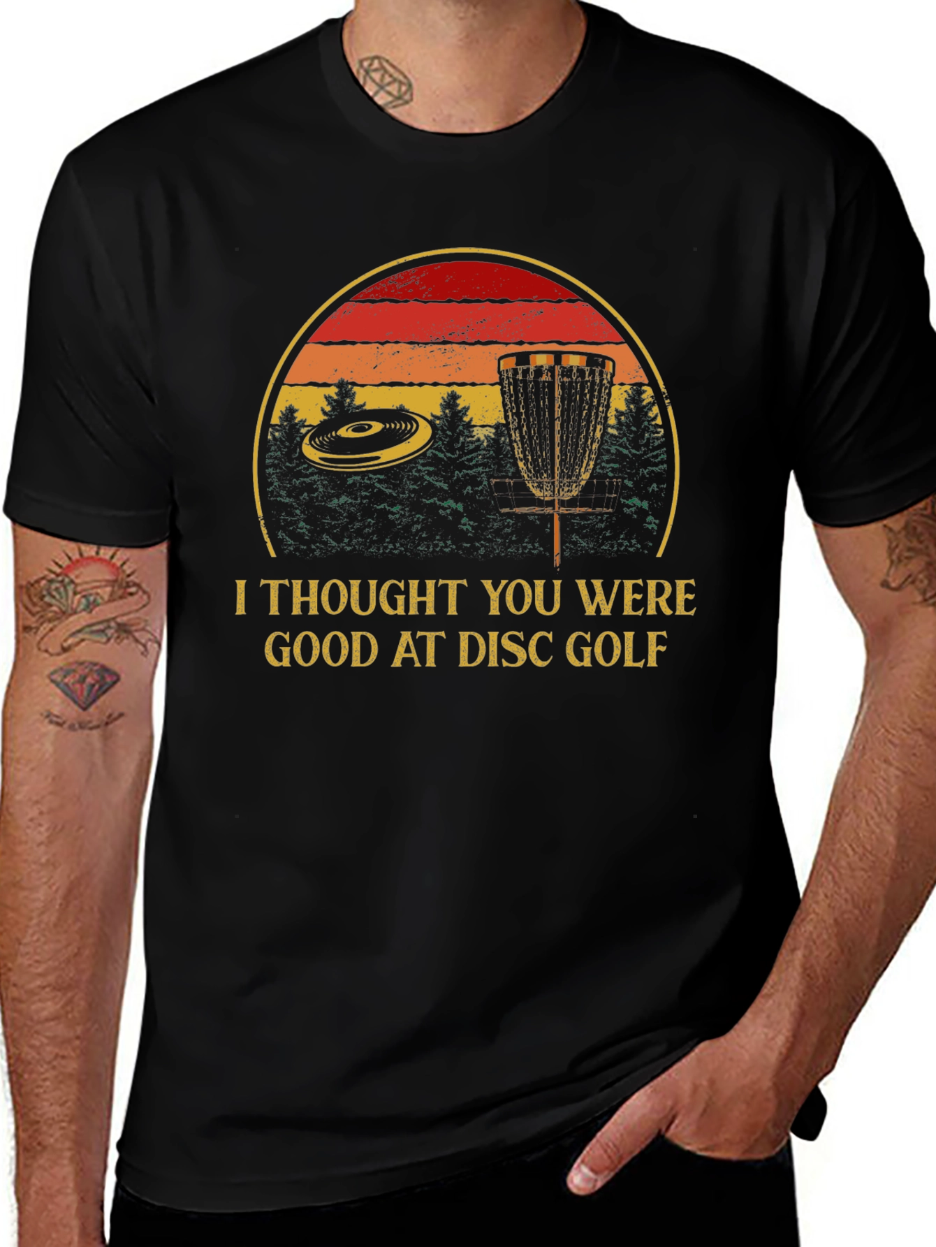 Variant 14 of Funny Disc Golf T-Shirt