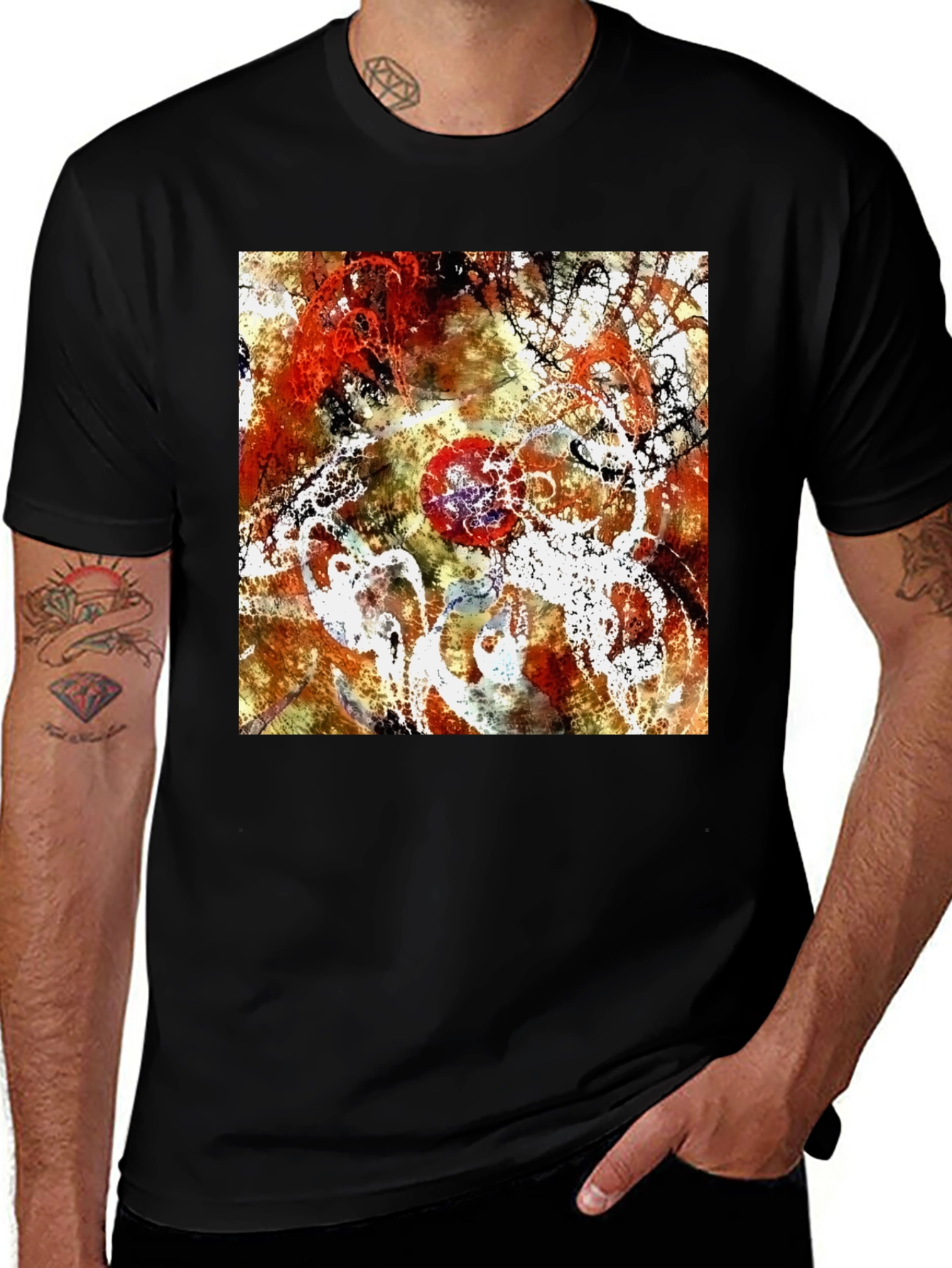 Variant 15 of Abstract Art T-Shirt - Modern Graphic Tee