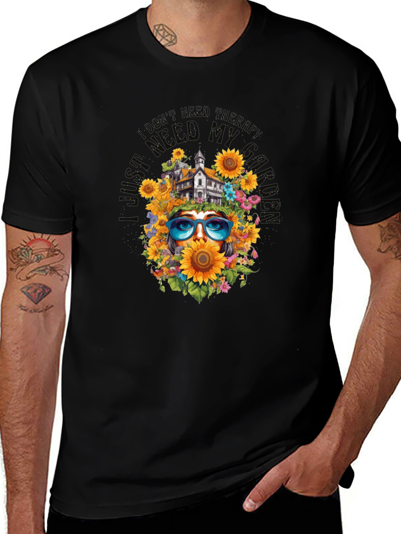 Variant 15 of Sunflower Therapy T-Shirt
