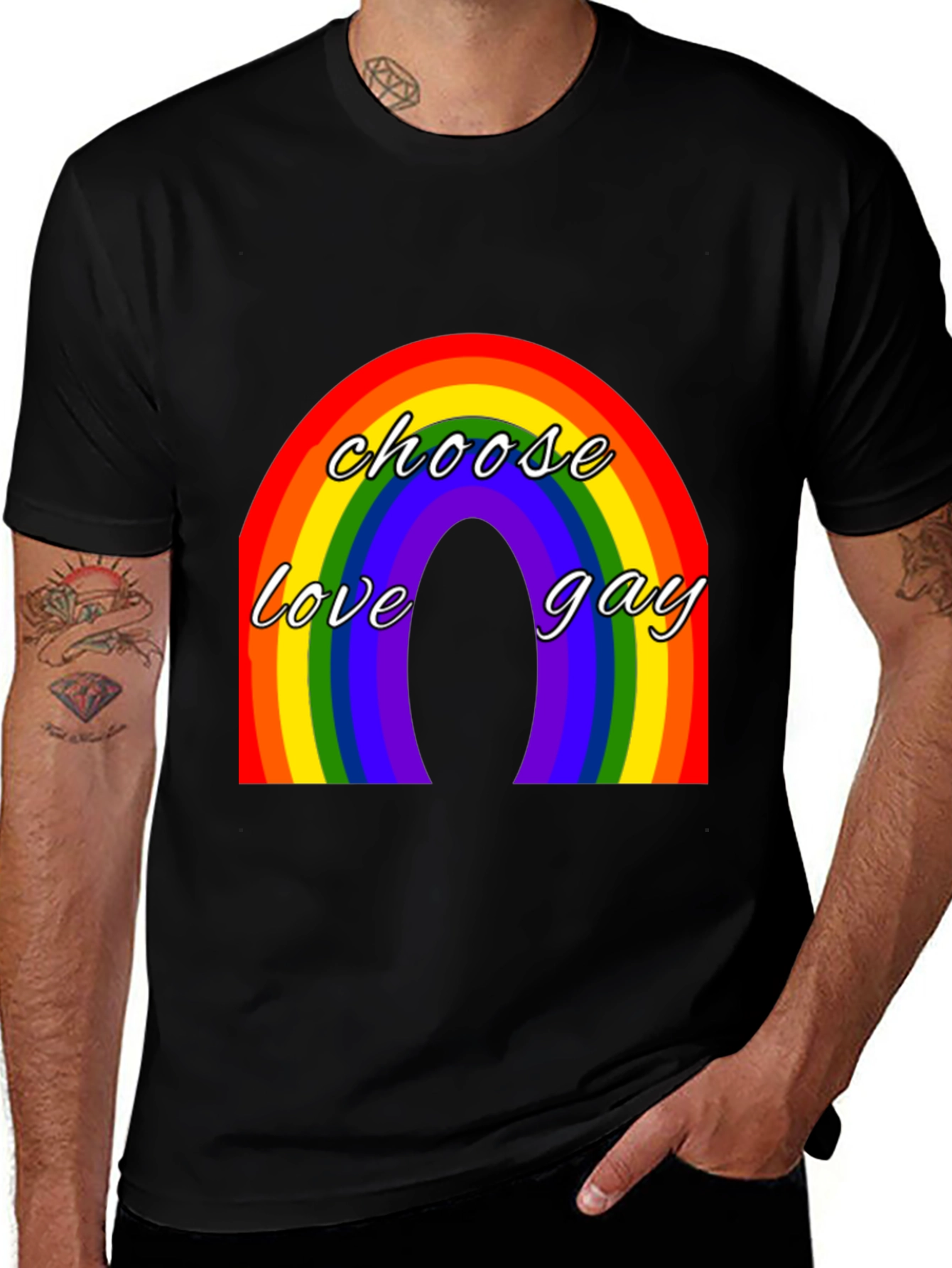 Choose Love Gay Pride T-Shirt