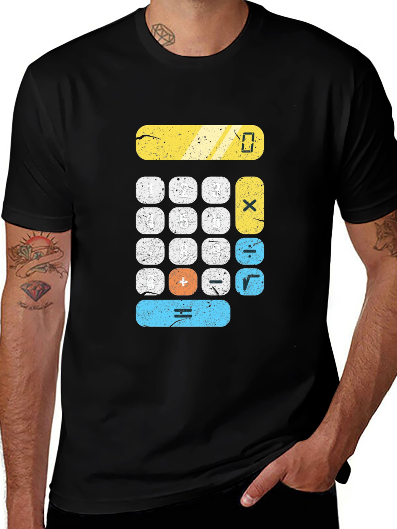 Variant 3 of Calculator T-Shirt - Funny Math Tee