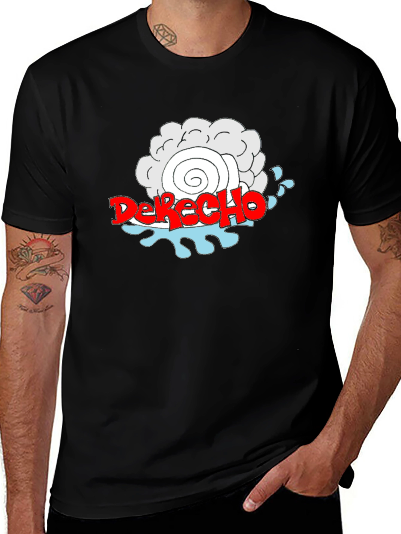 Variant 22 of Derecho Cloud T-Shirt