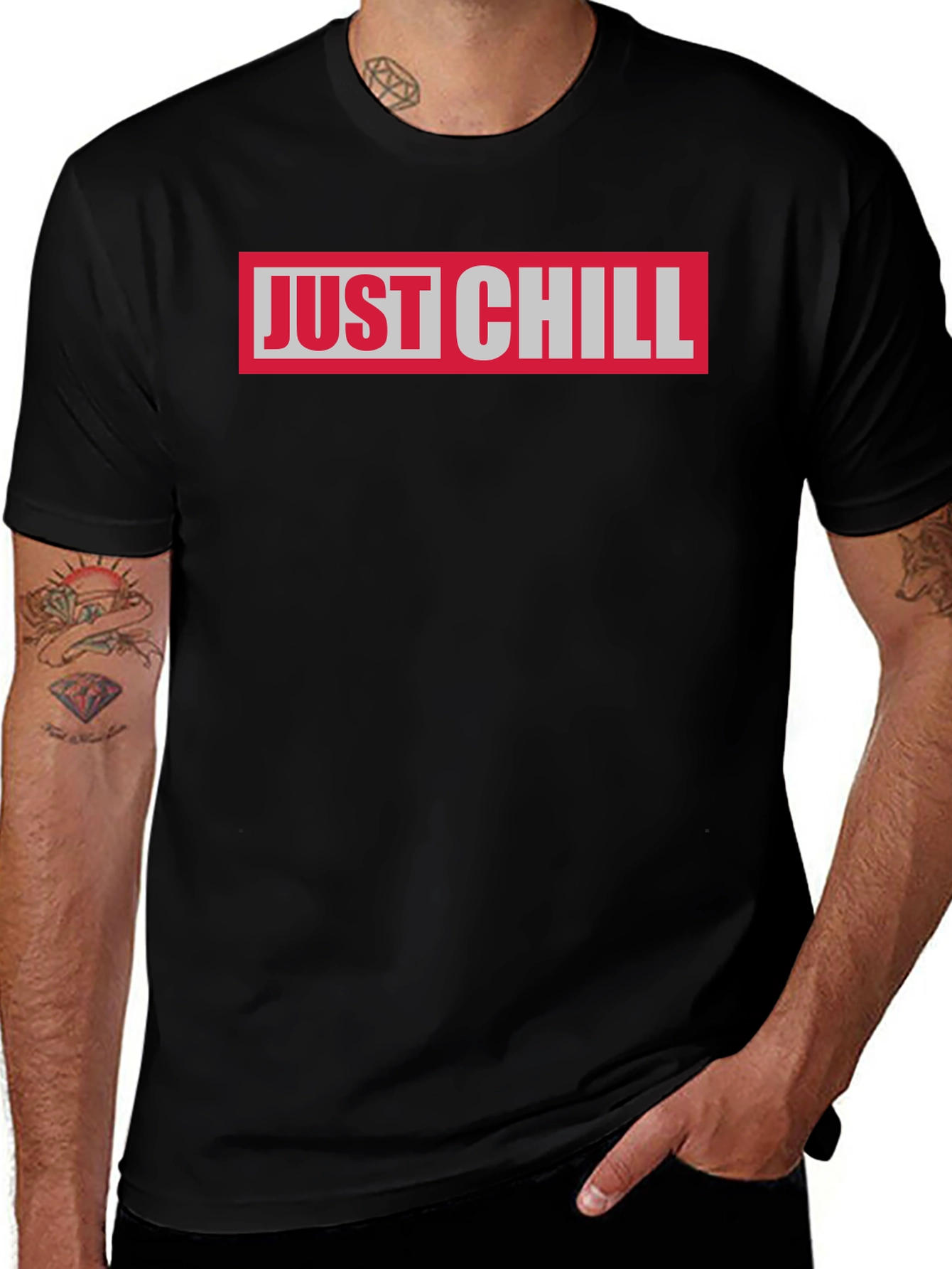 Variant 20 of Just Chill Graphic Tee - Relaxed Fit