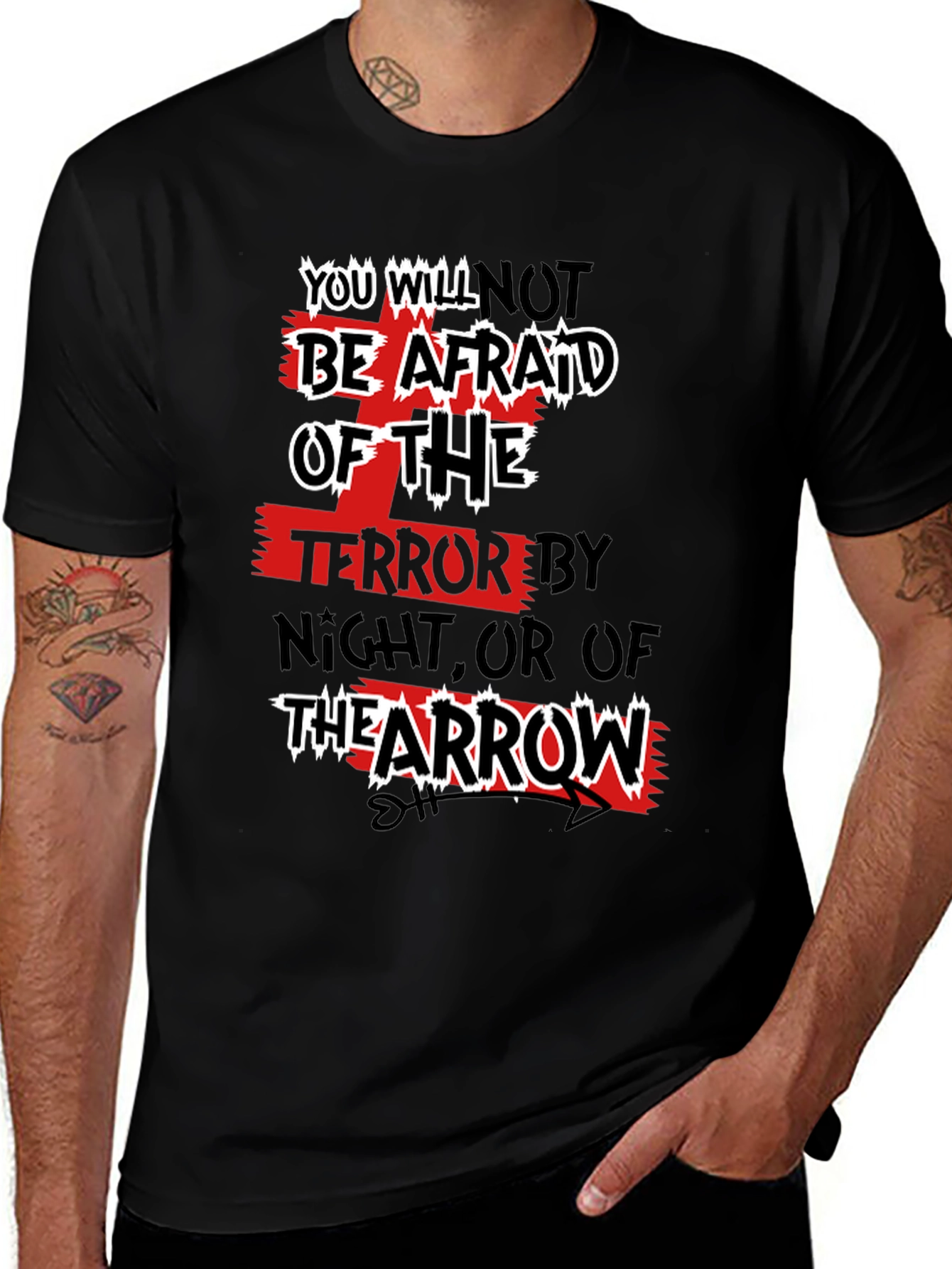 Variant 17 of You Will Not Be Afraid Graphic Tee