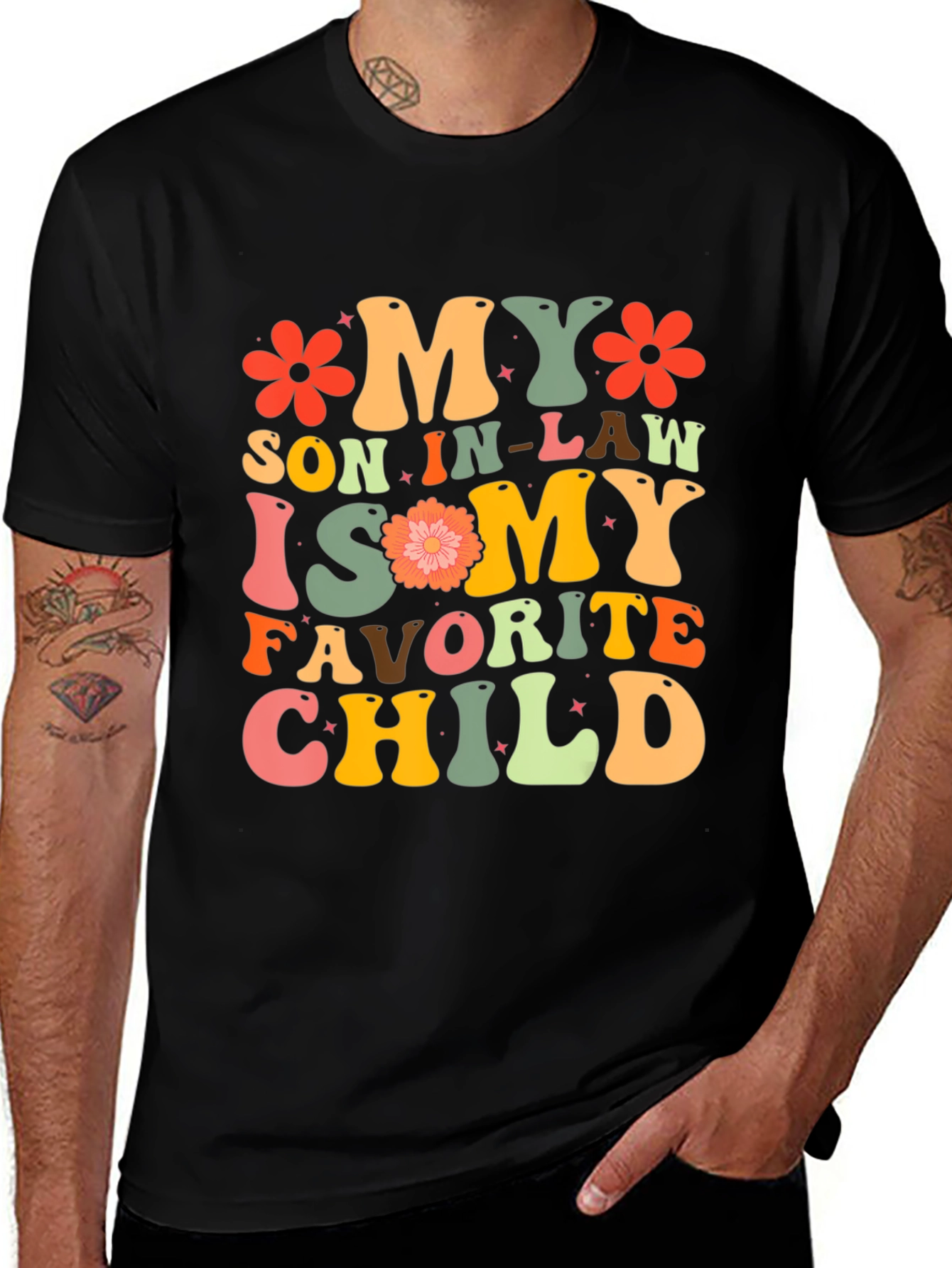 Variant 13 of Retro "My Son In-Law Is My Favorite Child" T-Shirt