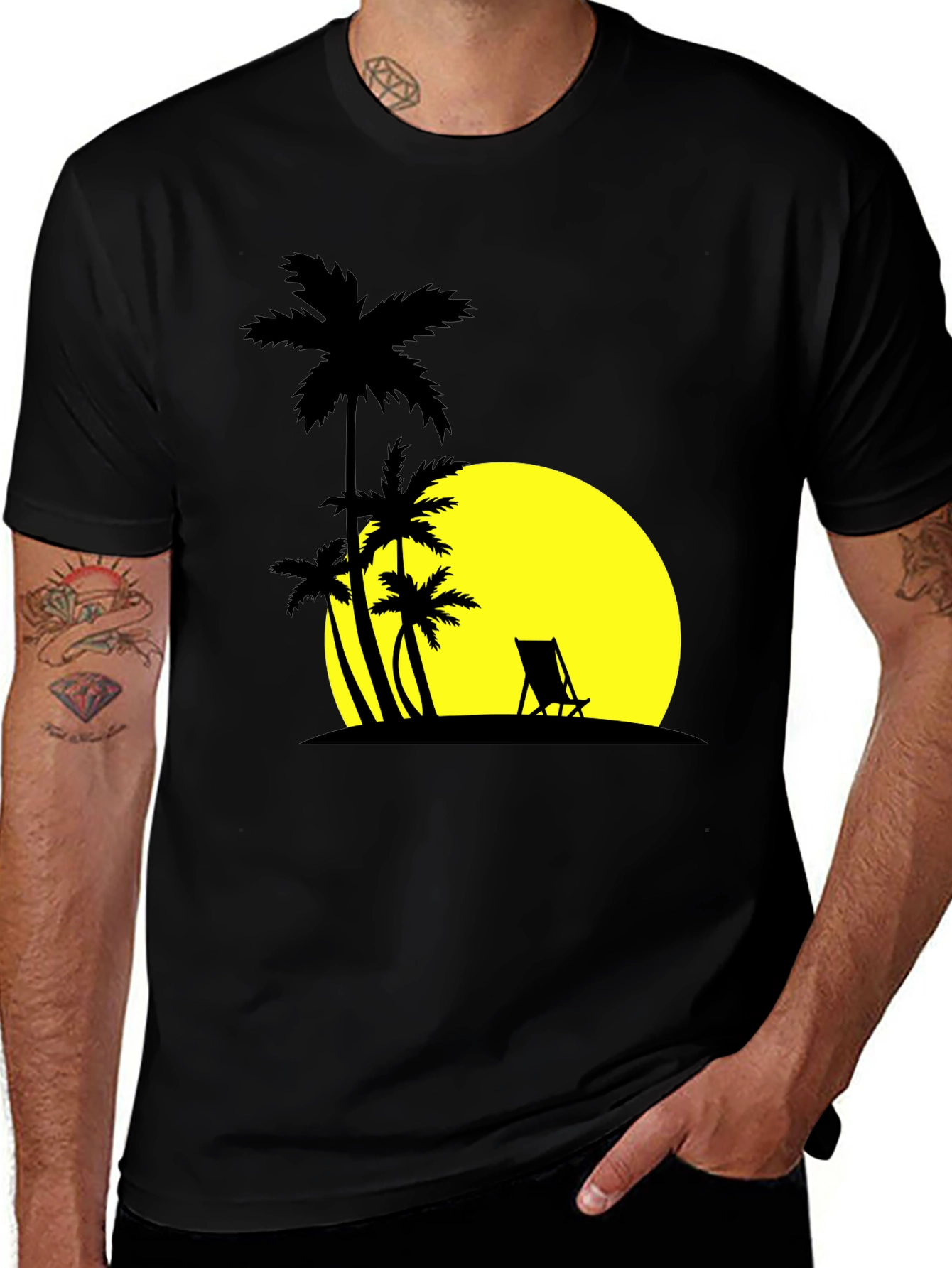 Variant 22 of Sunset Beach Graphic Tee