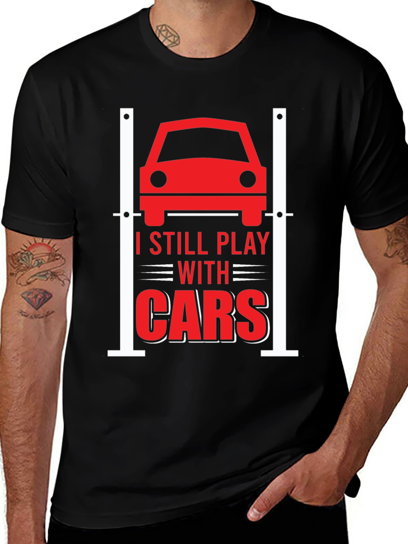 Variant 30 of I Still Play With Cars Graphic Tee