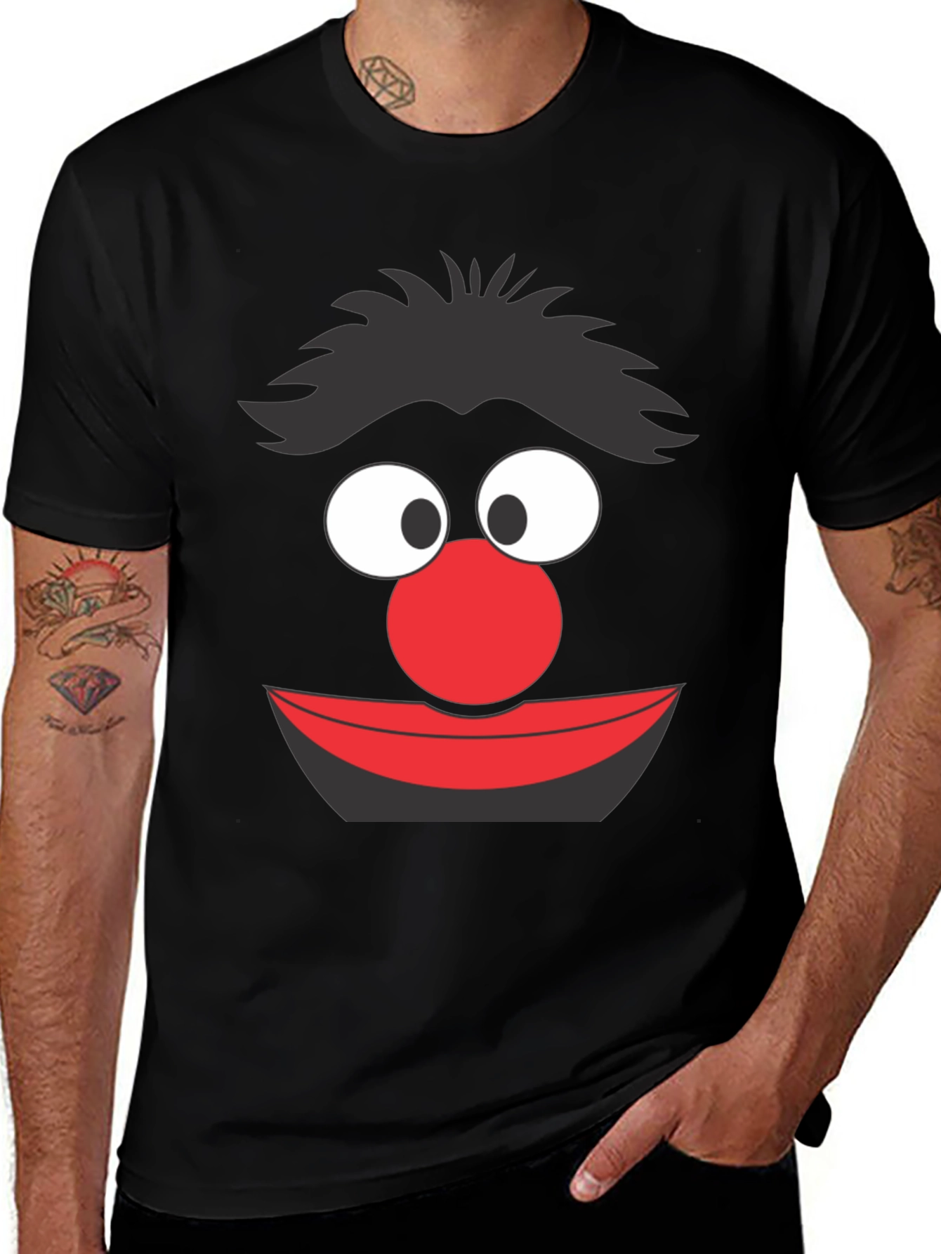 Variant 21 of Funny Cartoon Face T-Shirt