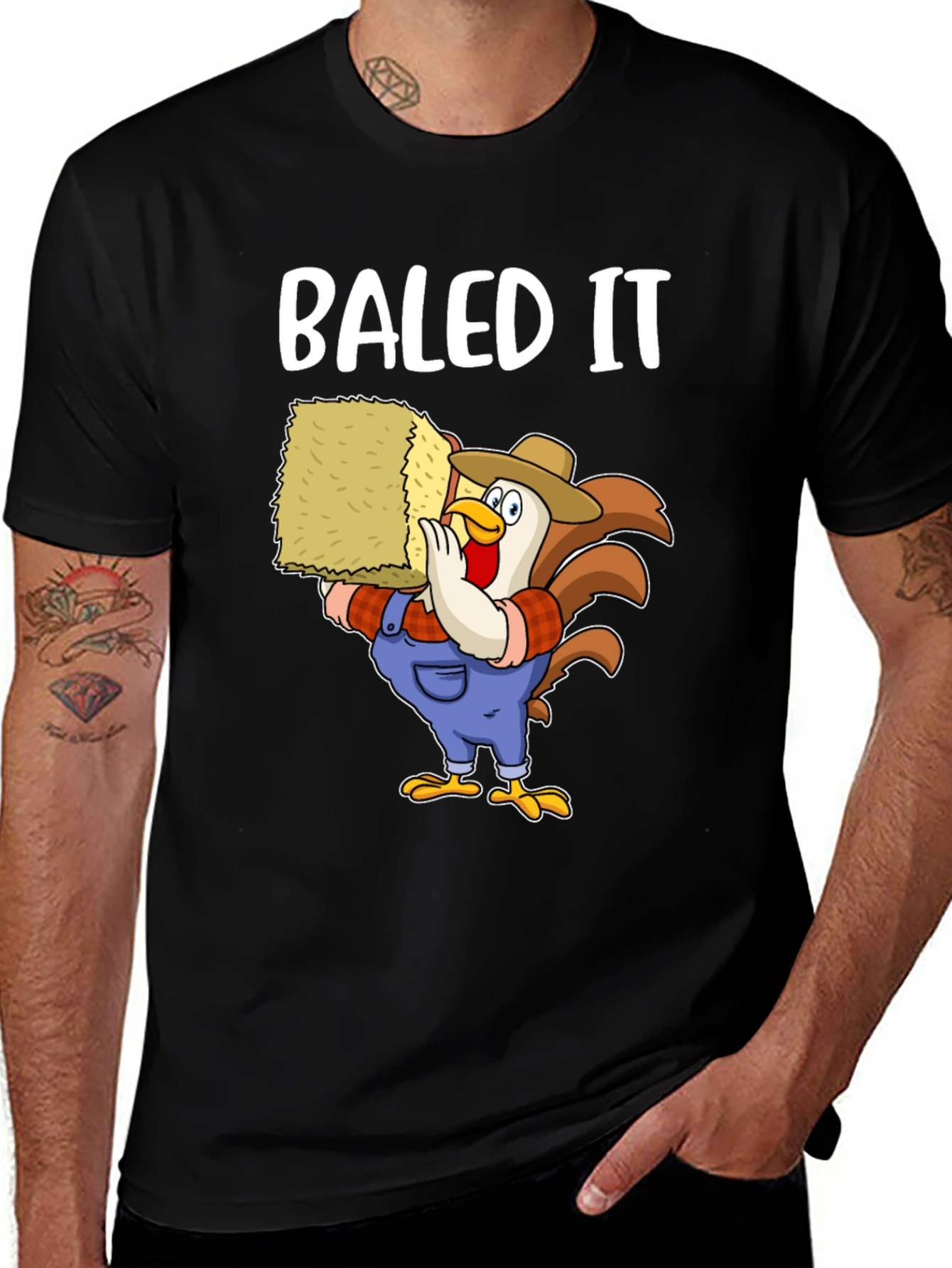 Variant 11 of Baled It Chicken T-Shirt