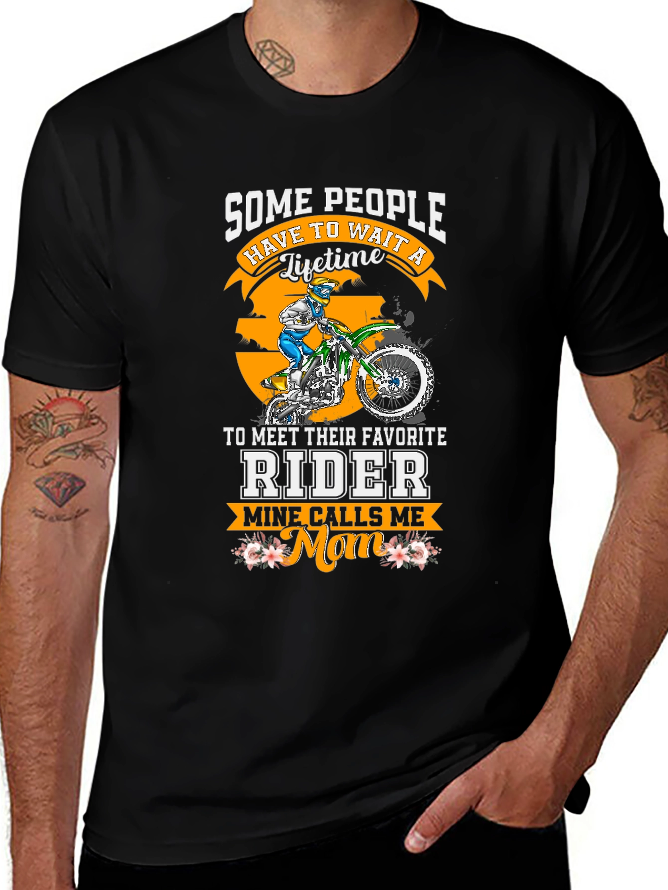 Variant 10 of Dirt Bike Rider Mom T-Shirt