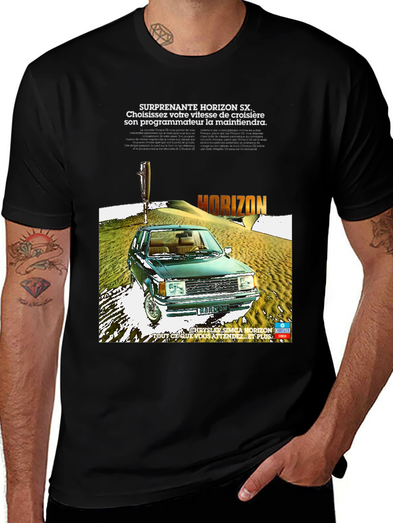Variant 15 of Vintage Horizon SX Car T-Shirt