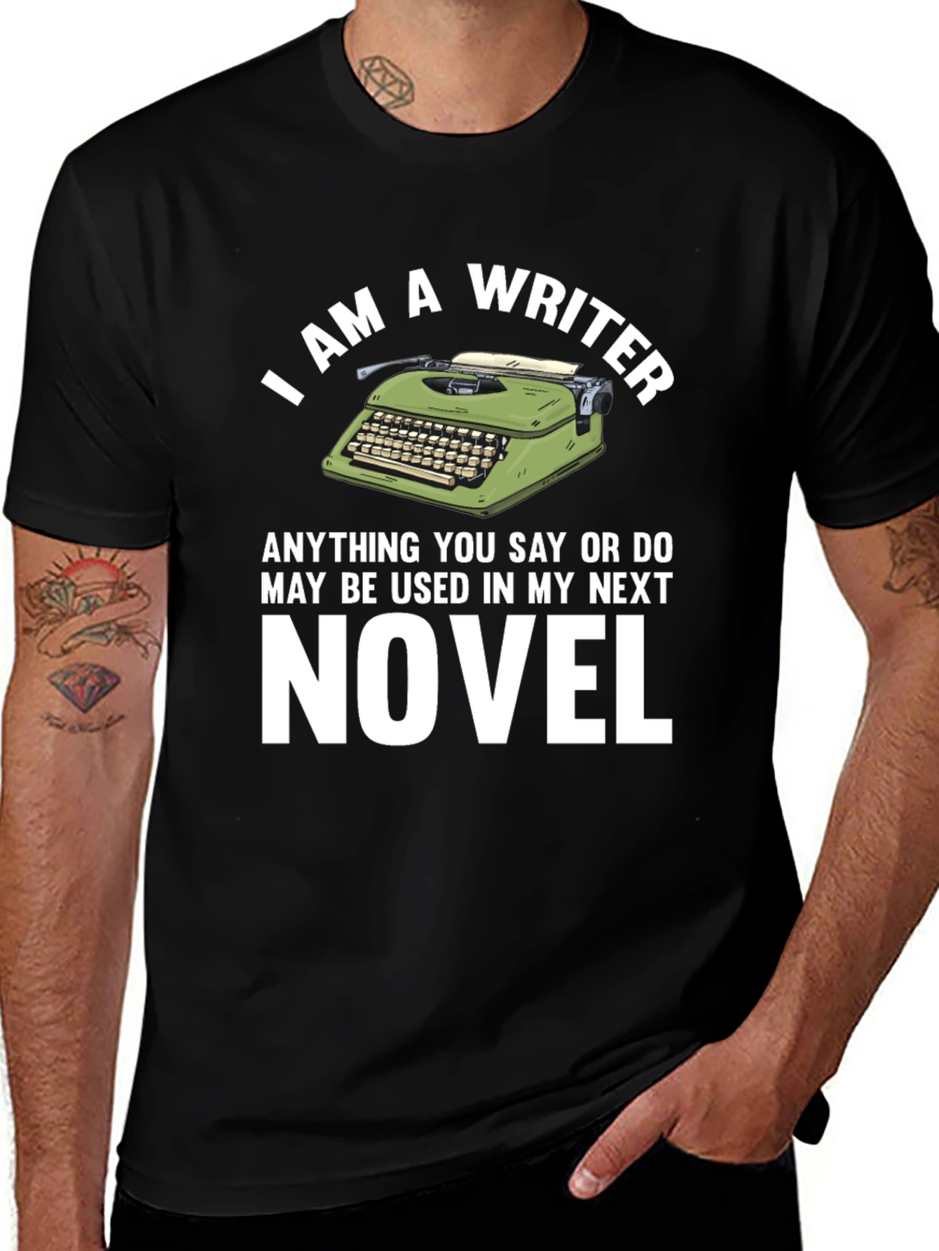 Variant 30 of Writer Novelty Graphic T-Shirt