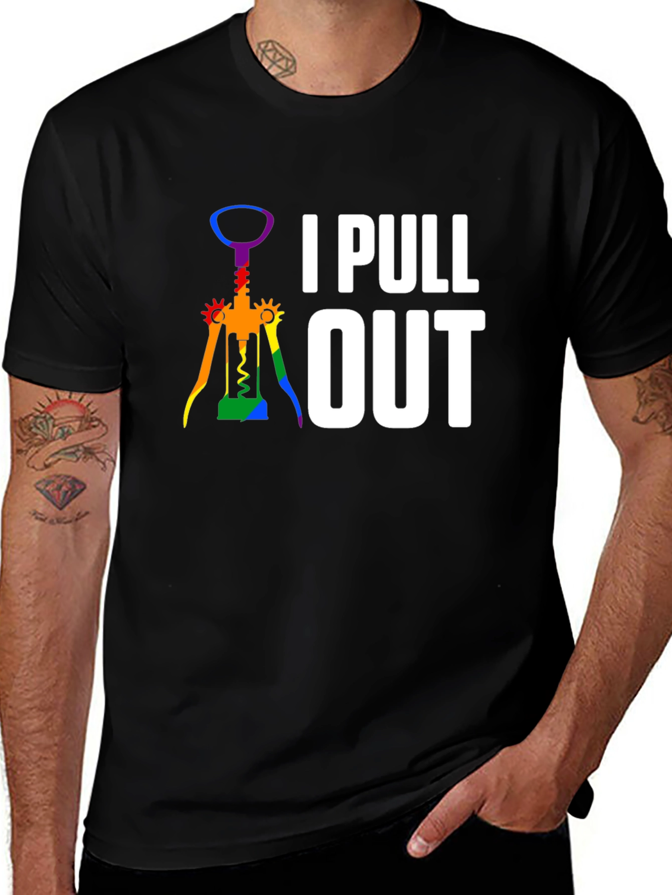 I Pull Out LGBTQ Pride T-Shirt