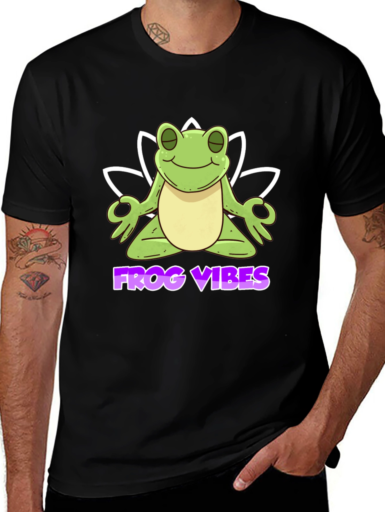 Variant 8 of Frog Vibes T-Shirt - Relaxed Fit