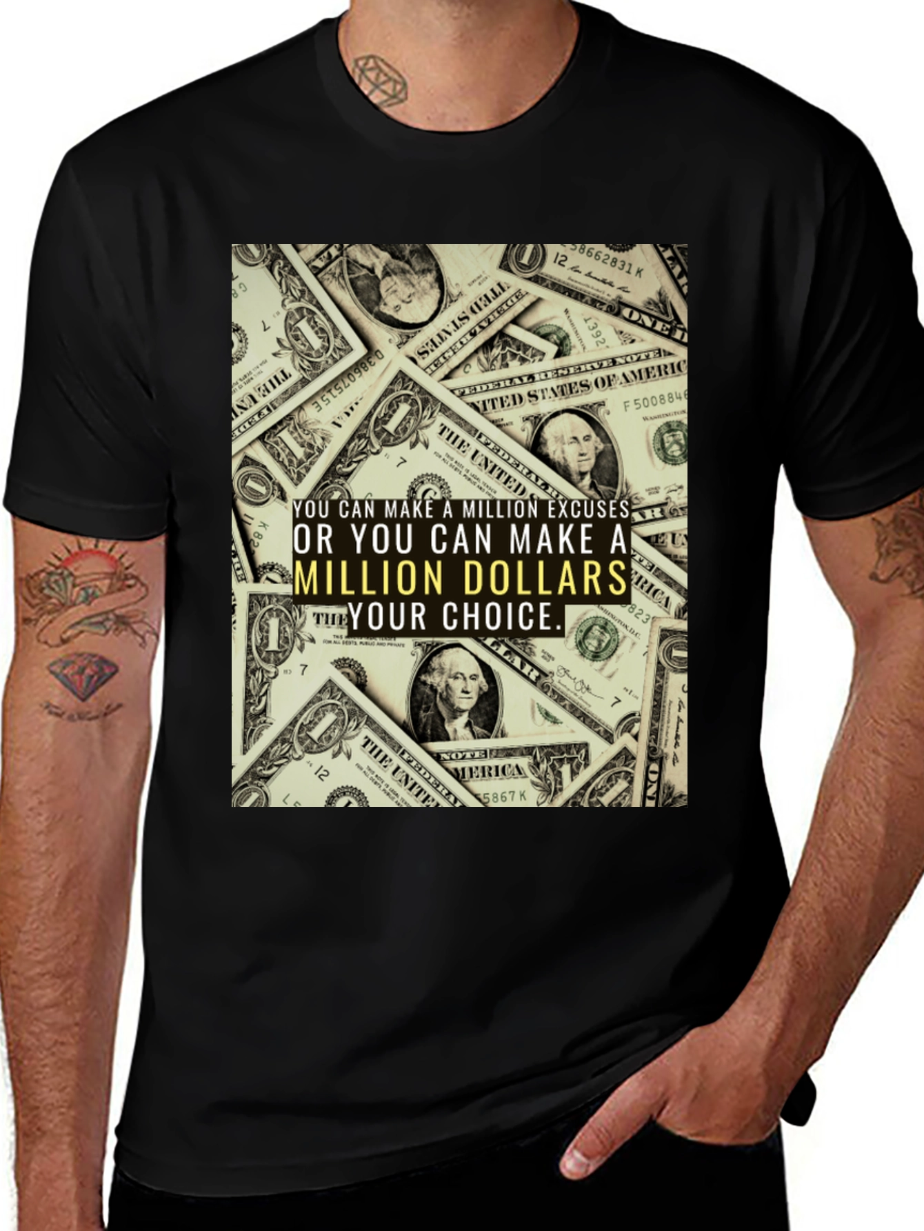 Variant 30 of Million Dollar Mindset T-Shirt