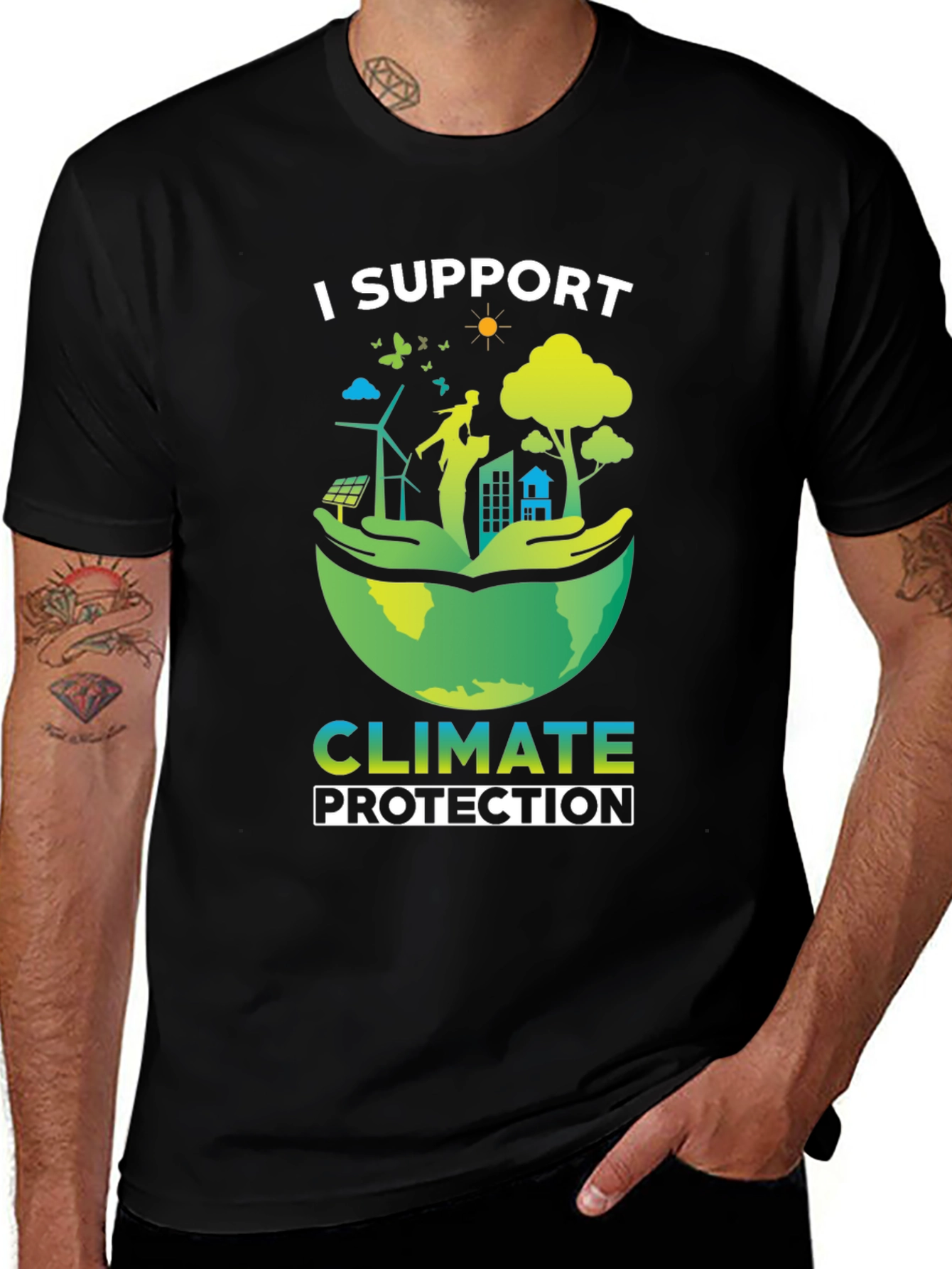 Variant 16 of Climate Protection T-Shirt