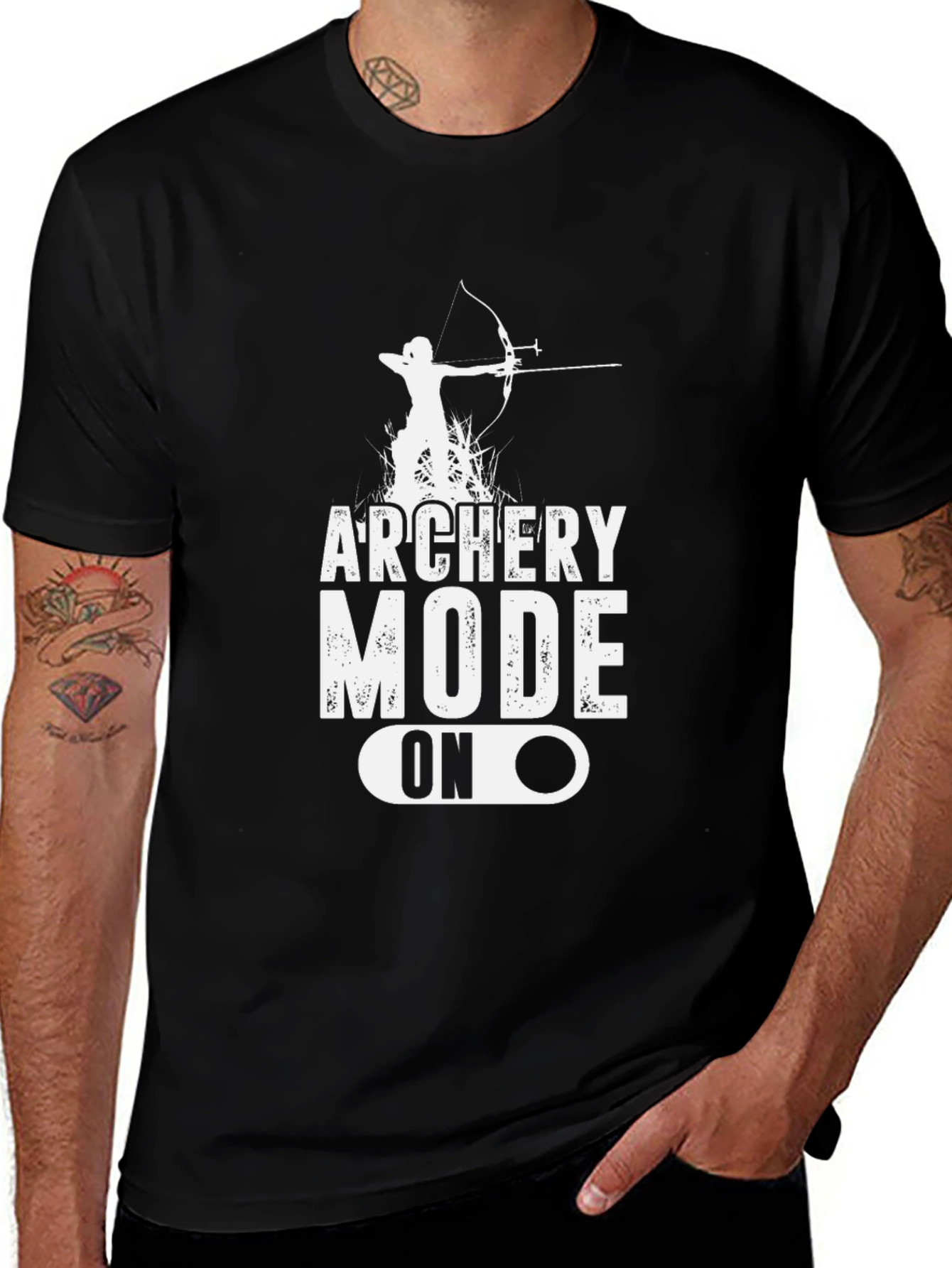 Variant 20 of Archery Mode On Graphic Tee