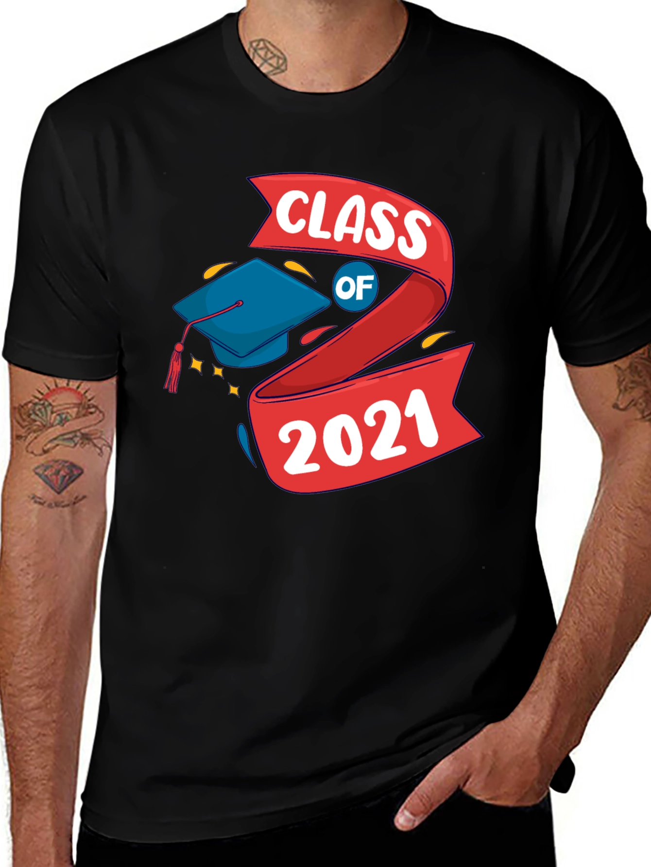 Variant 27 of Class of 2021 Graduation T-Shirt