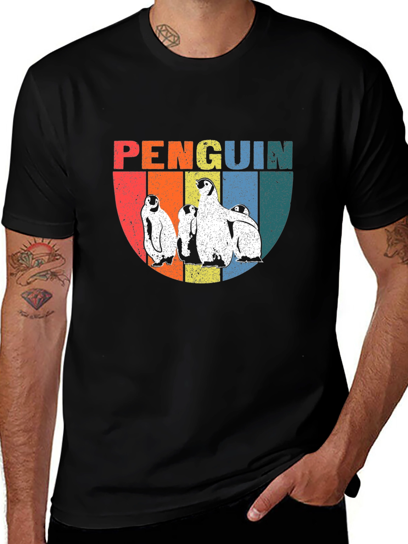 Variant 15 of Vintage Penguin Graphic T-Shirt